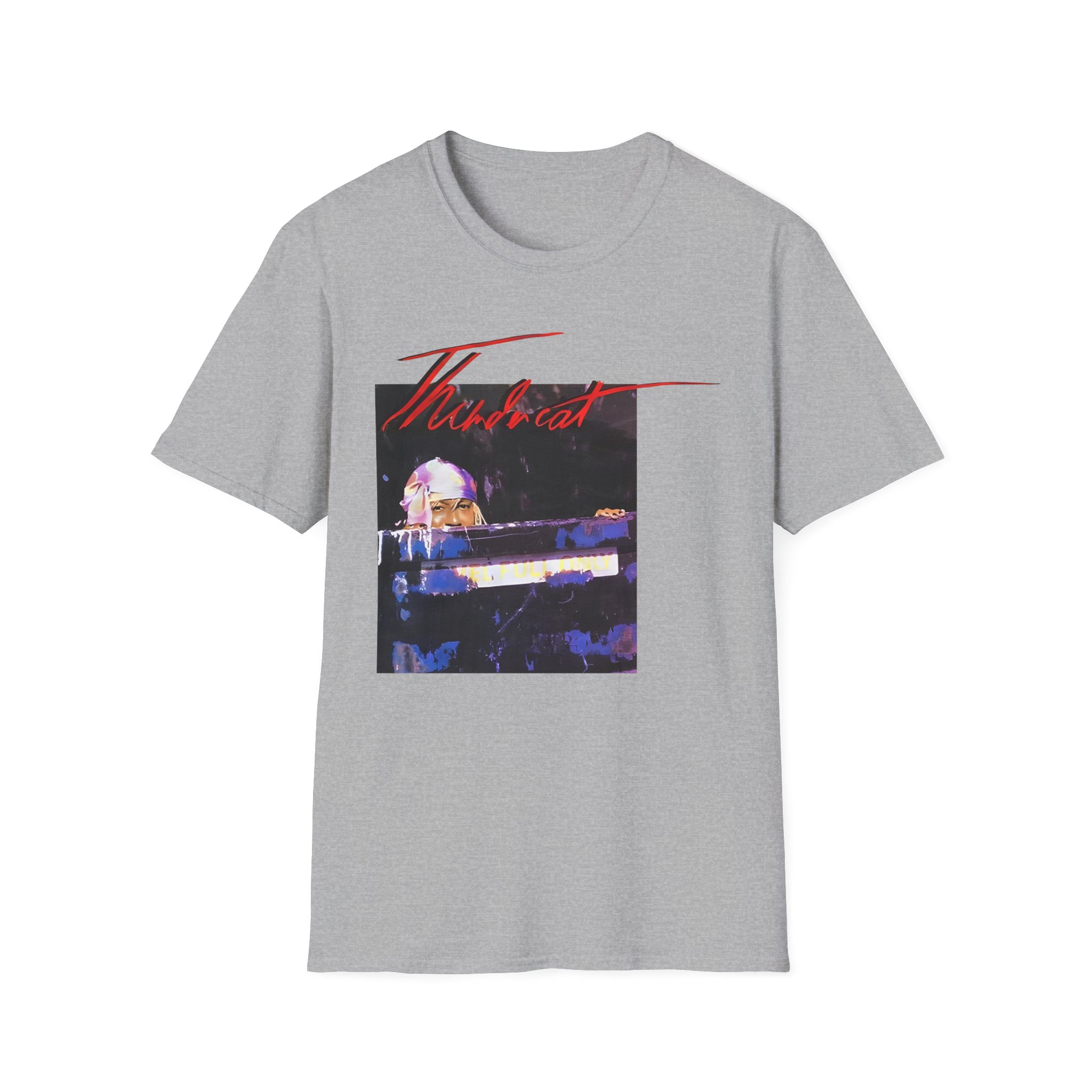 Thundercat Durag Dumpster Fire Unisex Softstyle T-Shirt