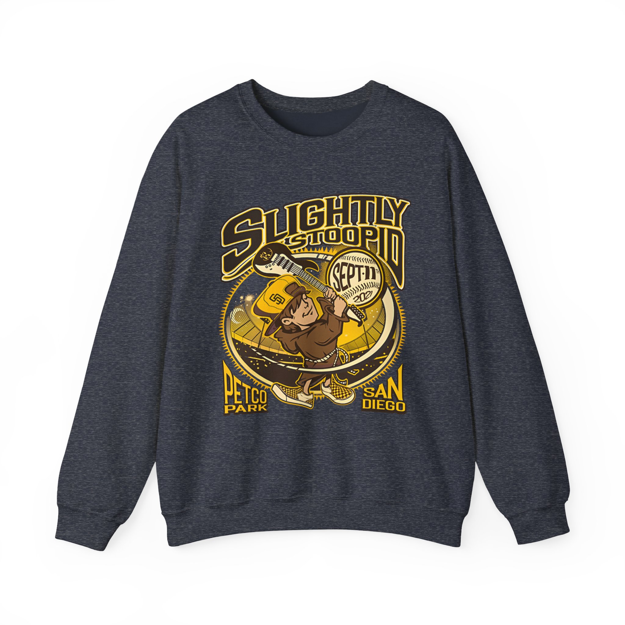 Slightly Stoopid San Diego 2021 Friar Unisex Heavy Blendâ„¢ Crewneck Sweatshirt