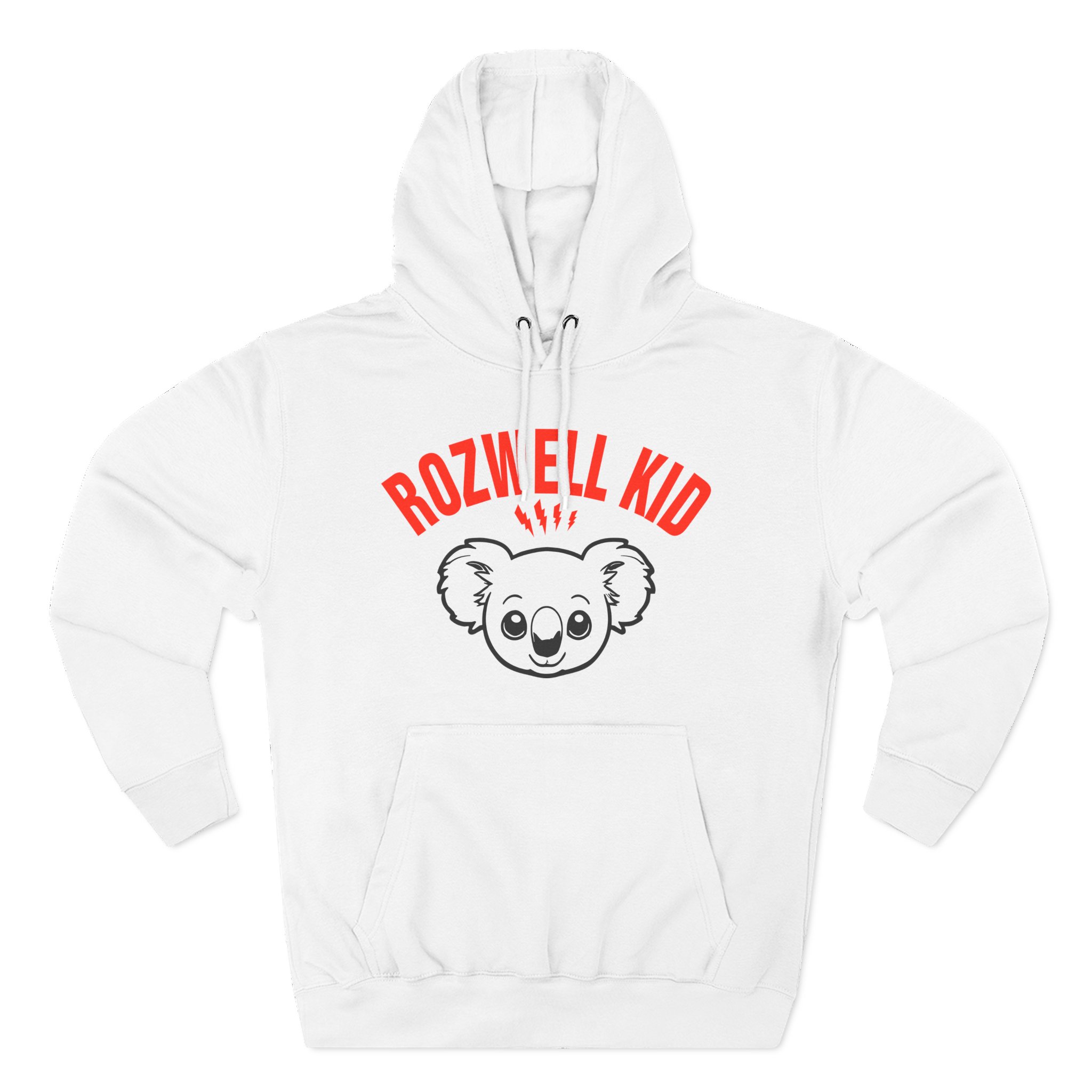 Rozwell Kid Koala Three-Panel Fleece Hoodie