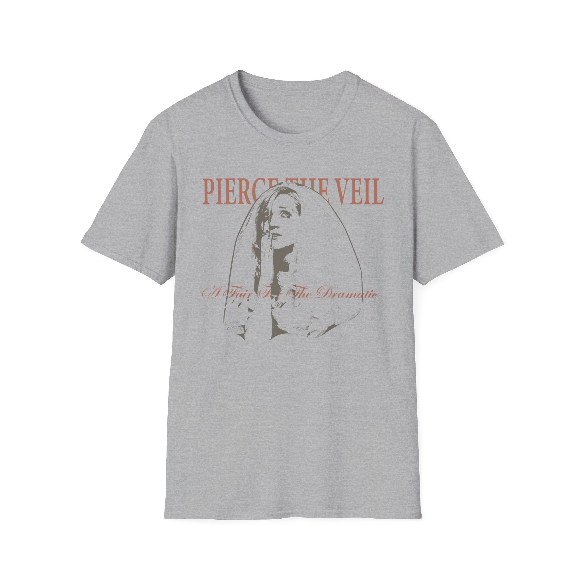 Pierce the Veil a Flair for the Dramatic Crying Bride Unisex Softstyle T-Shirt