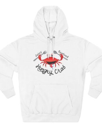 Hungry Box Hungry Crab Juicy Seafood Three-Panel Fleece Hoodie