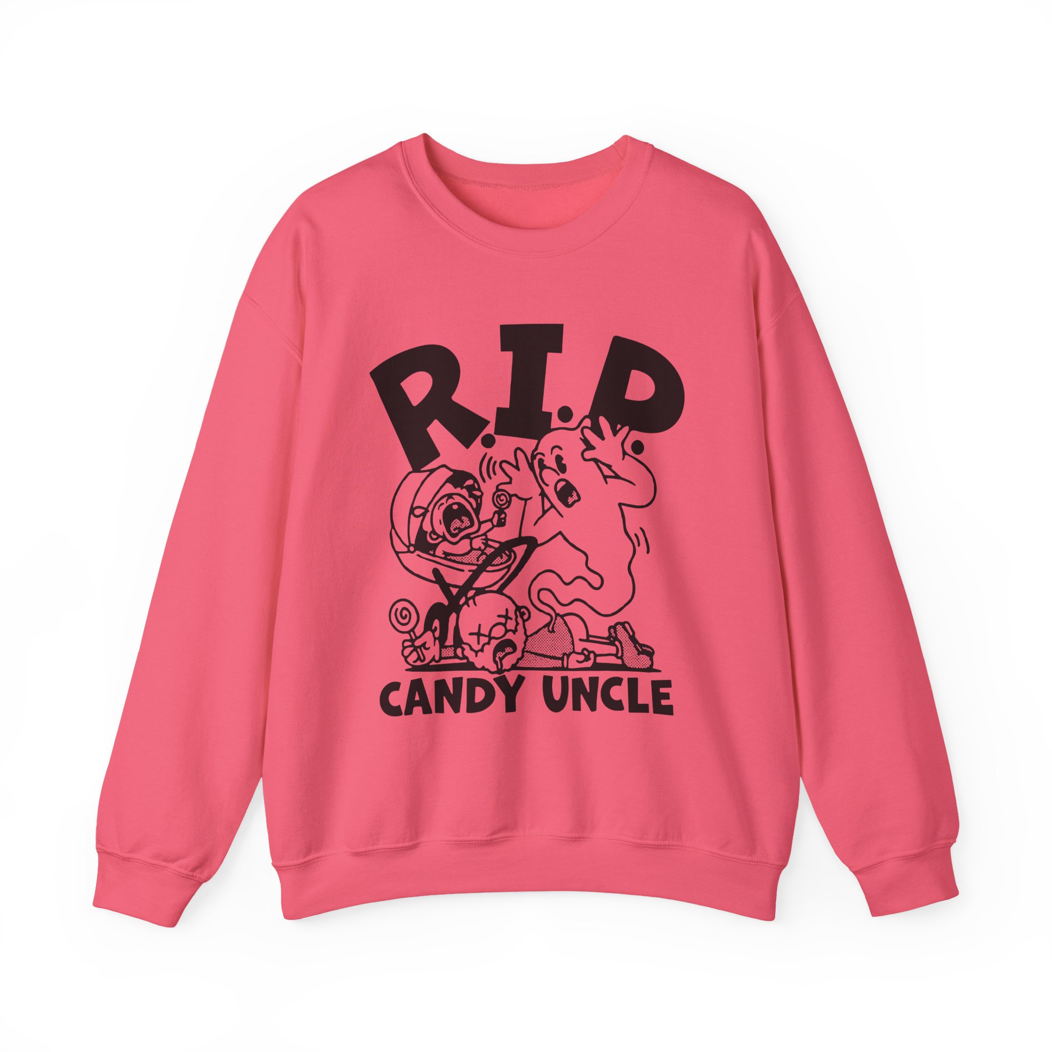 Distractible Candy Uncle Unisex Heavy Blendâ„¢ Crewneck Sweatshirt