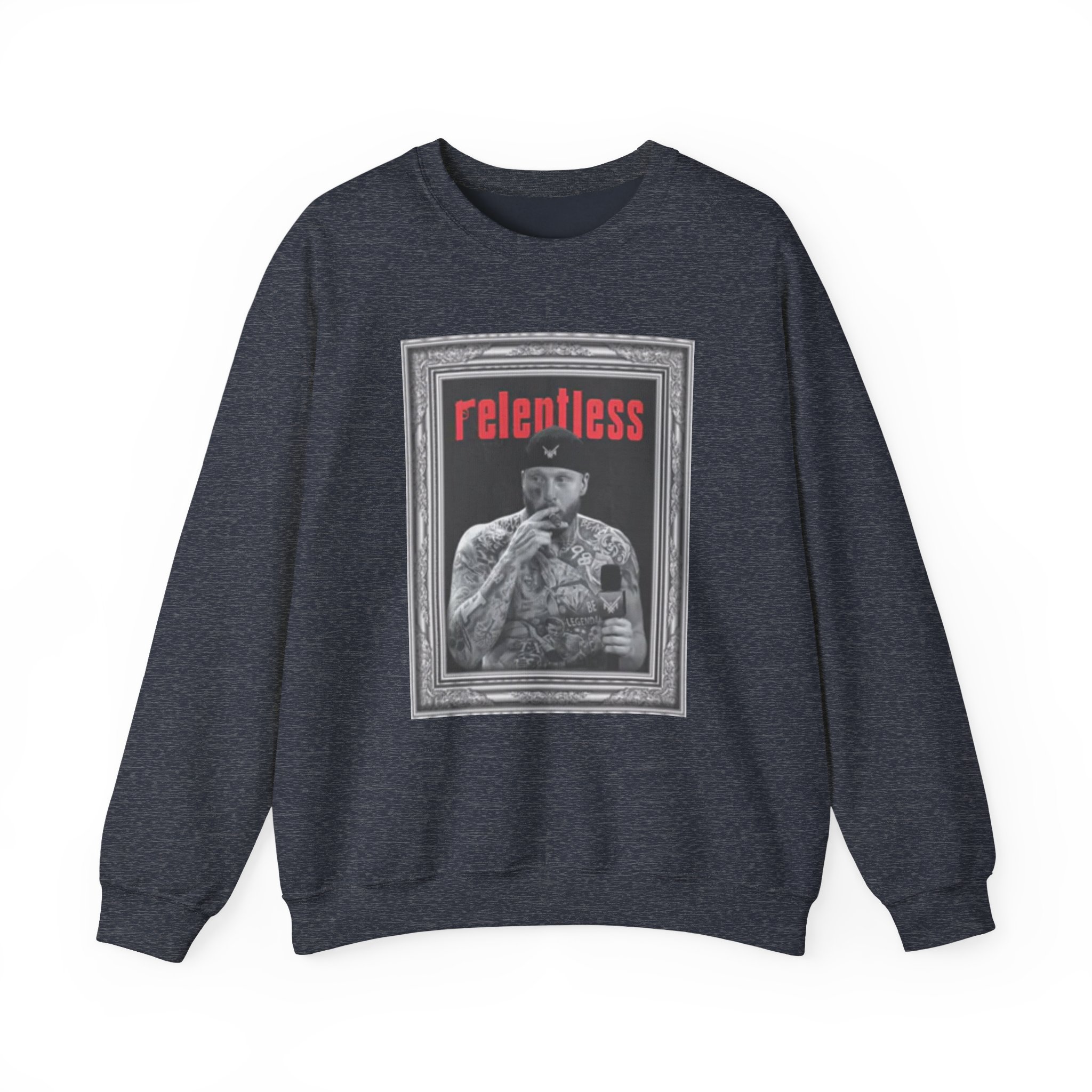 Maxx Crosby Relentless Unisex Heavy Blendâ„¢ Crewneck Sweatshirt