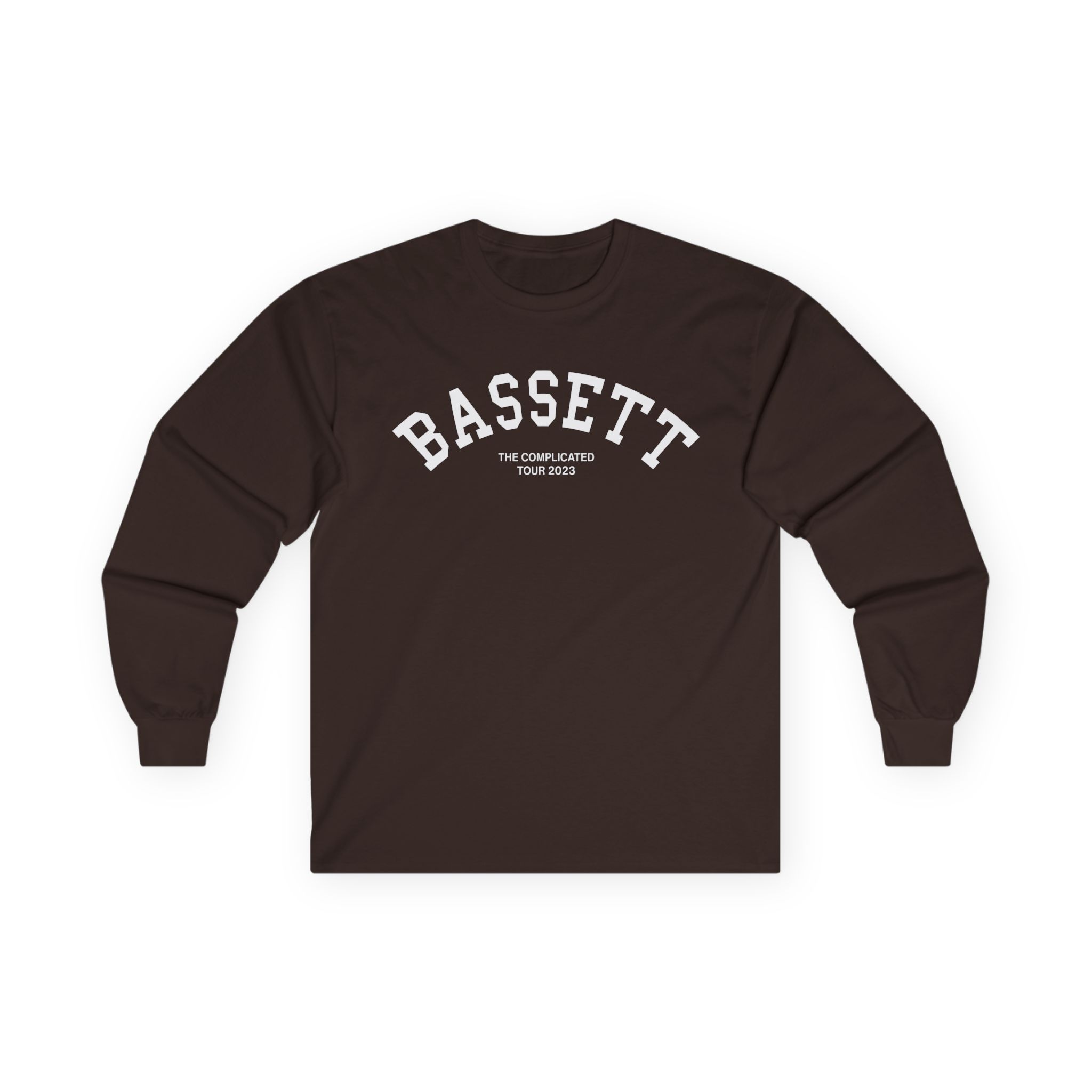 Joshua Bassett Brown Tour Unisex Ultra Cotton Long Sleeve Tee
