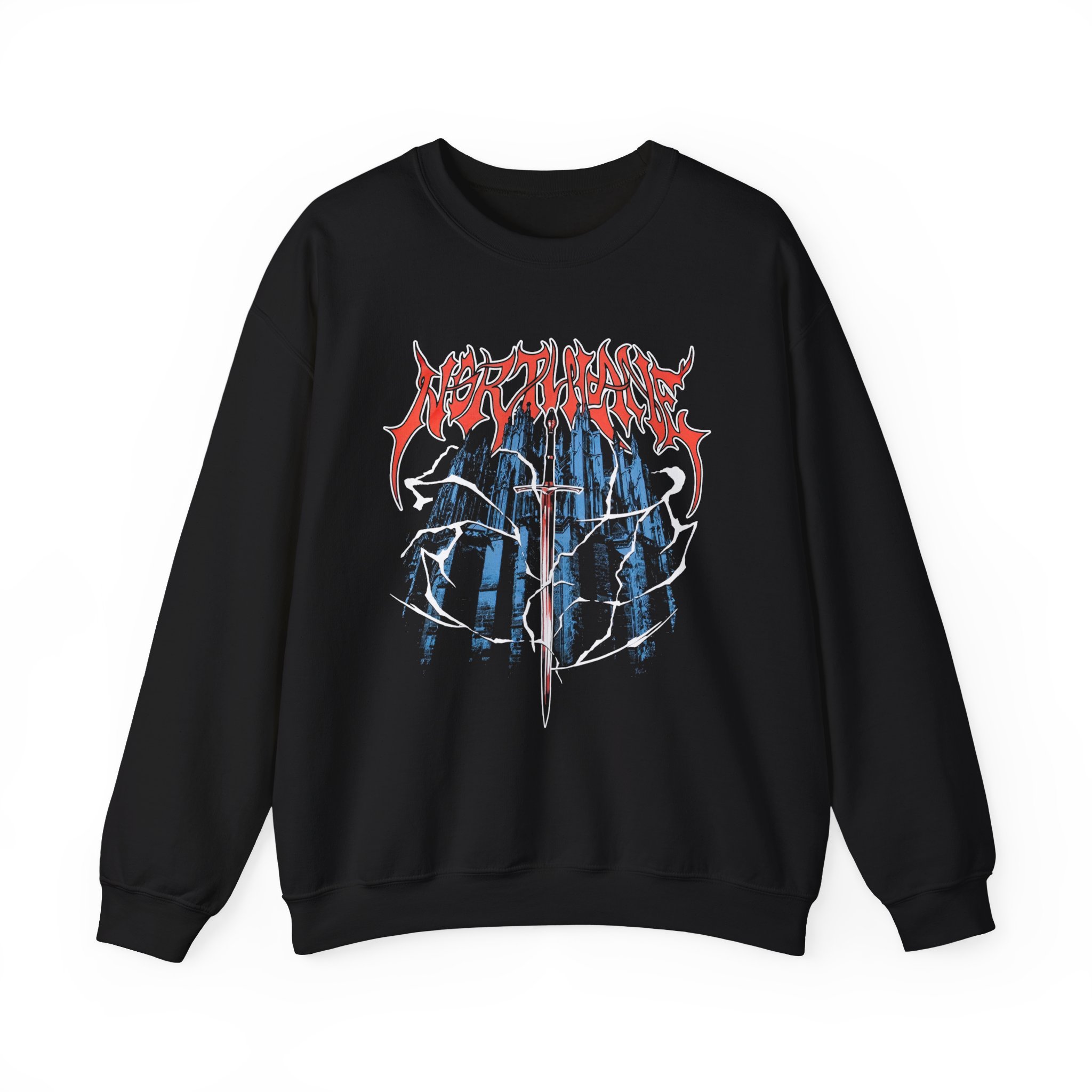 Northlane Sword Logo Unisex Heavy Blendâ„¢ Crewneck Sweatshirt