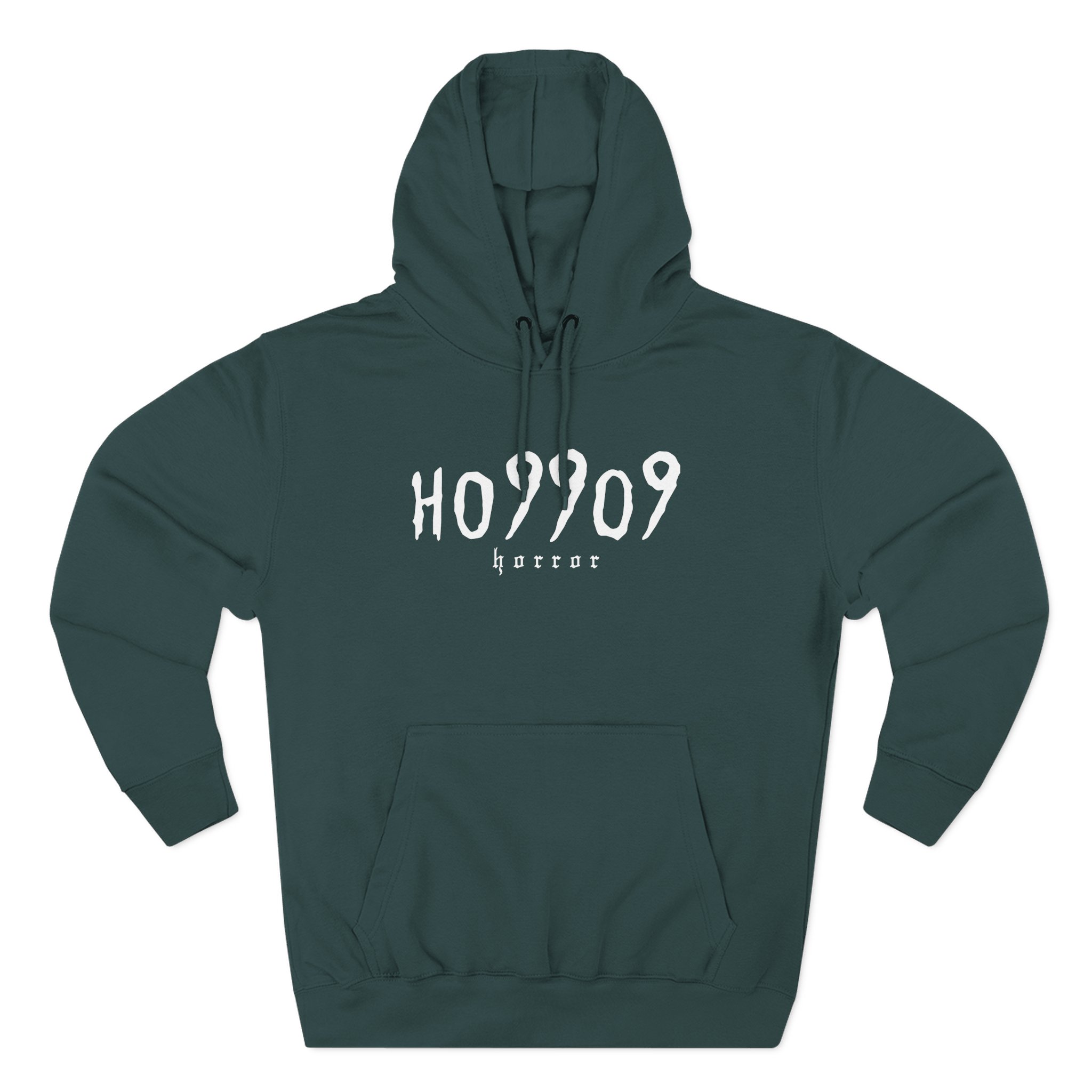 Ho99o9 Logo Three-Panel Fleece Hoodie