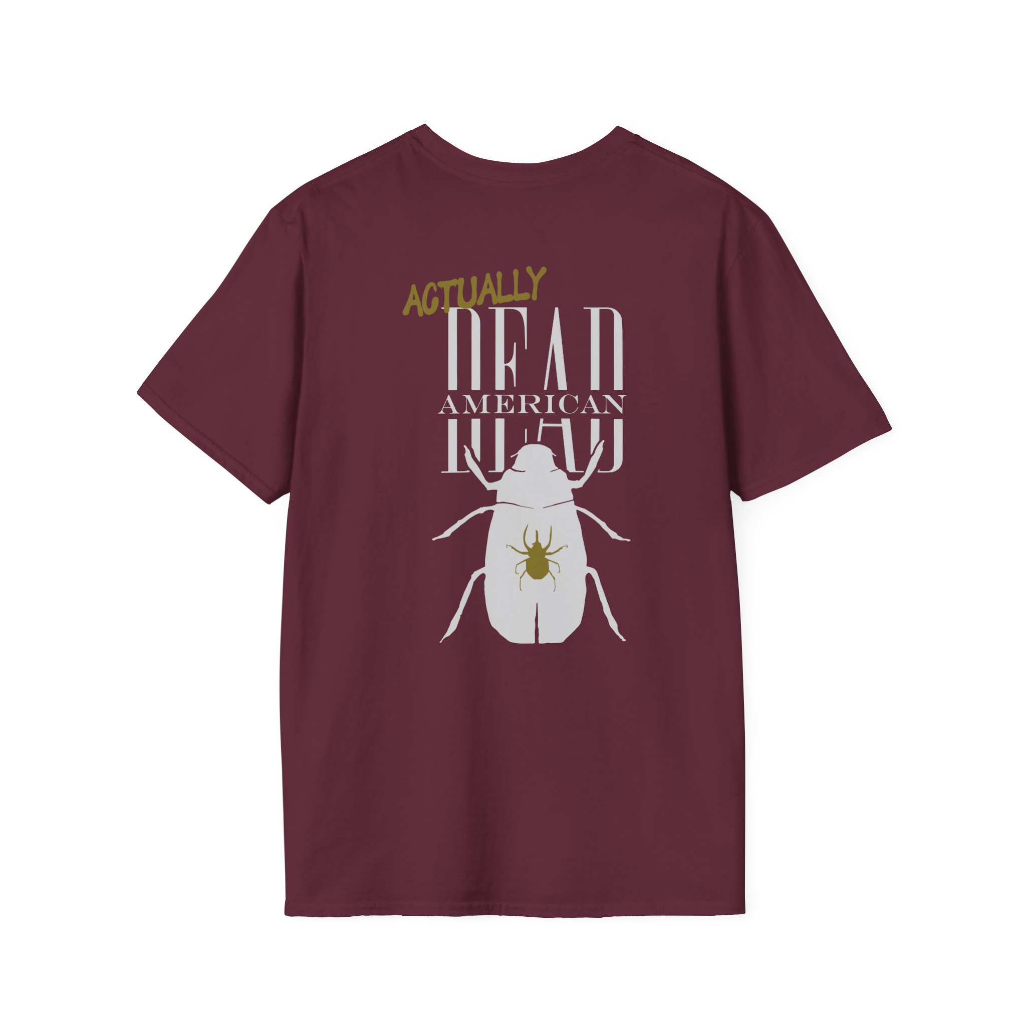 Saosin Dead American Not Saosin Unisex Softstyle T-Shirt