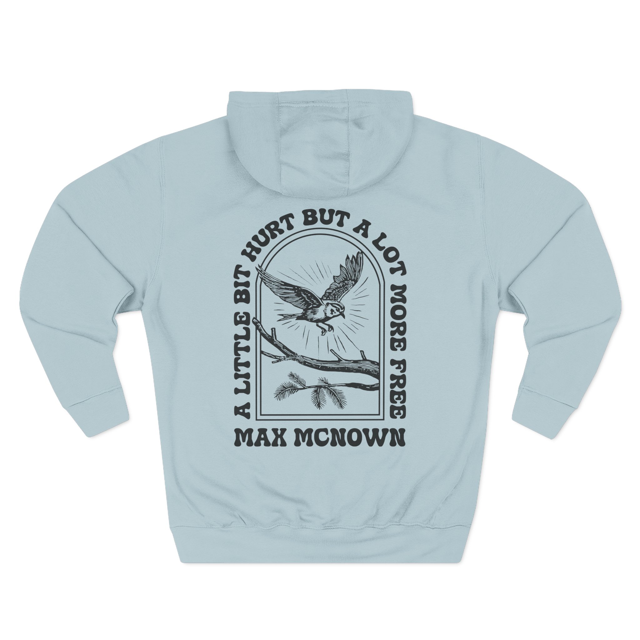 Max Mcnown a Lot More Free Three-Panel Fleece Hoodie