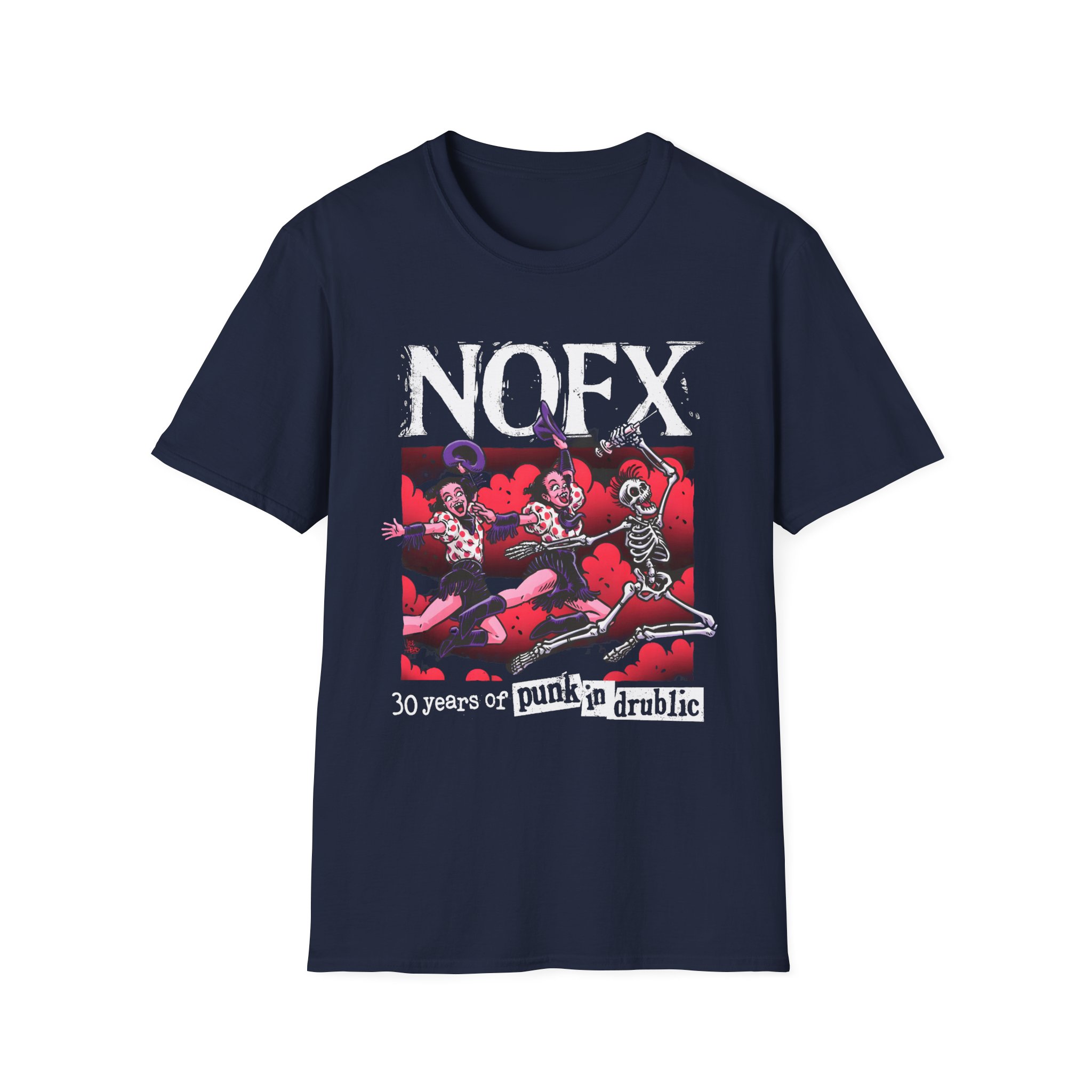 Nofx Pid 30 Unisex Softstyle T-Shirt