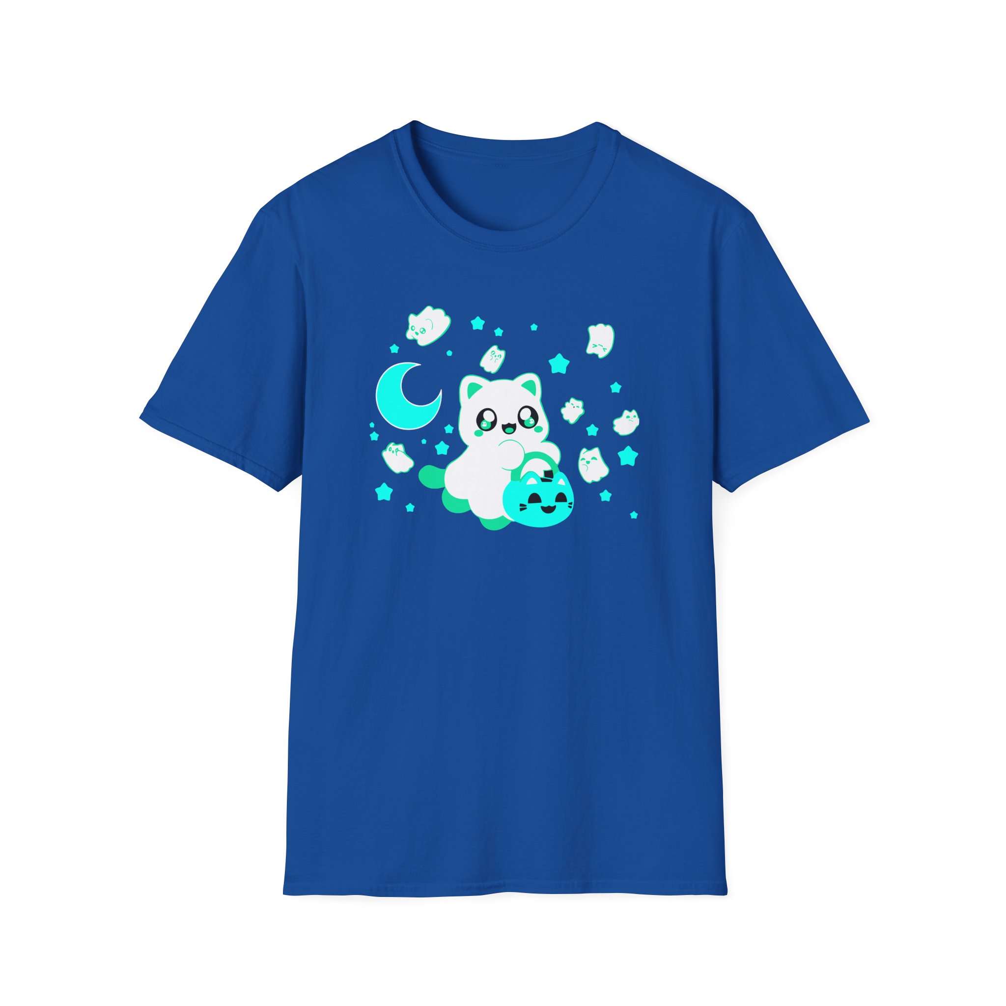 Aphmau Ghost Cat Unisex Softstyle T-Shirt