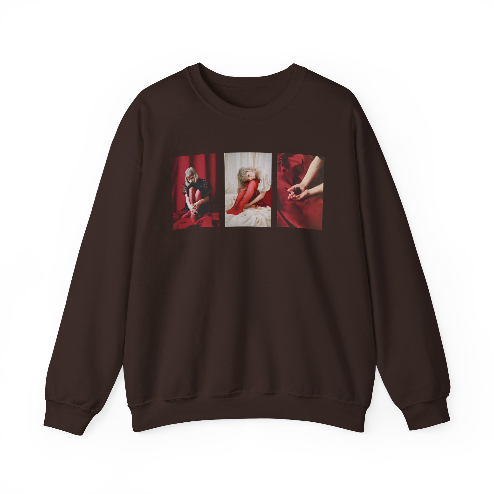 Aurora Triptich Album Art Ecru Unisex Heavy Blendâ„¢ Crewneck Sweatshirt