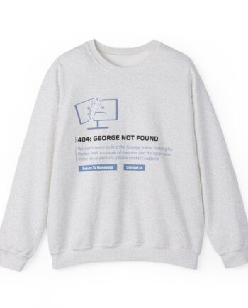 Georgenotfound 404 Unisex Heavy Blend™ Crewneck Sweatshirt