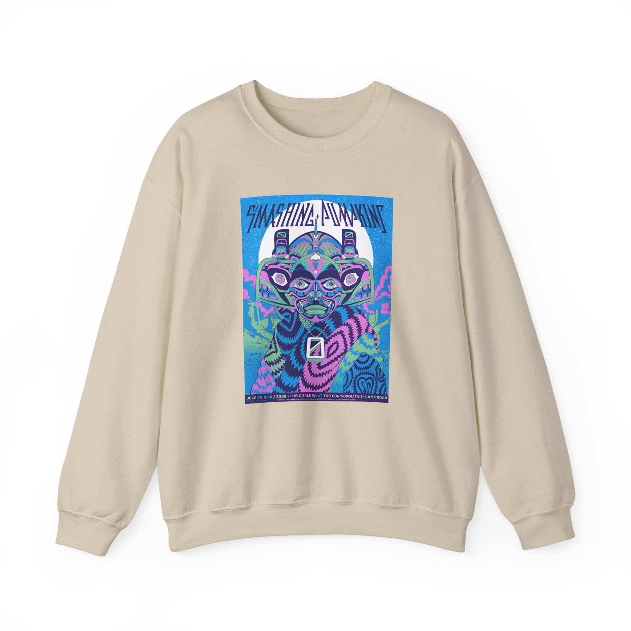 The Smashing Pumpkins Las Vegas Event Unisex Heavy Blendâ„¢ Crewneck Sweatshirt