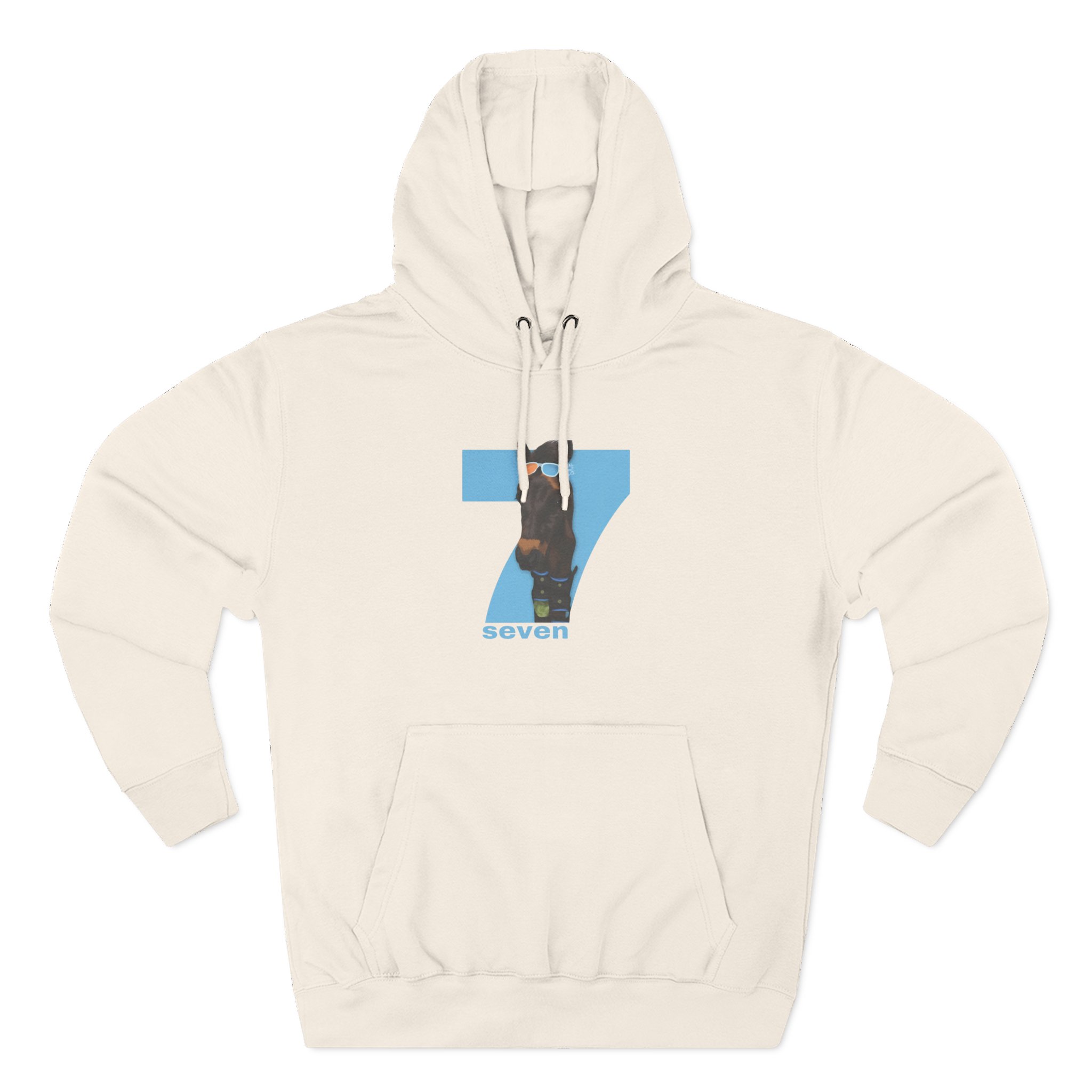 Katie Van Slyke Shady Seven Three-Panel Fleece Hoodie