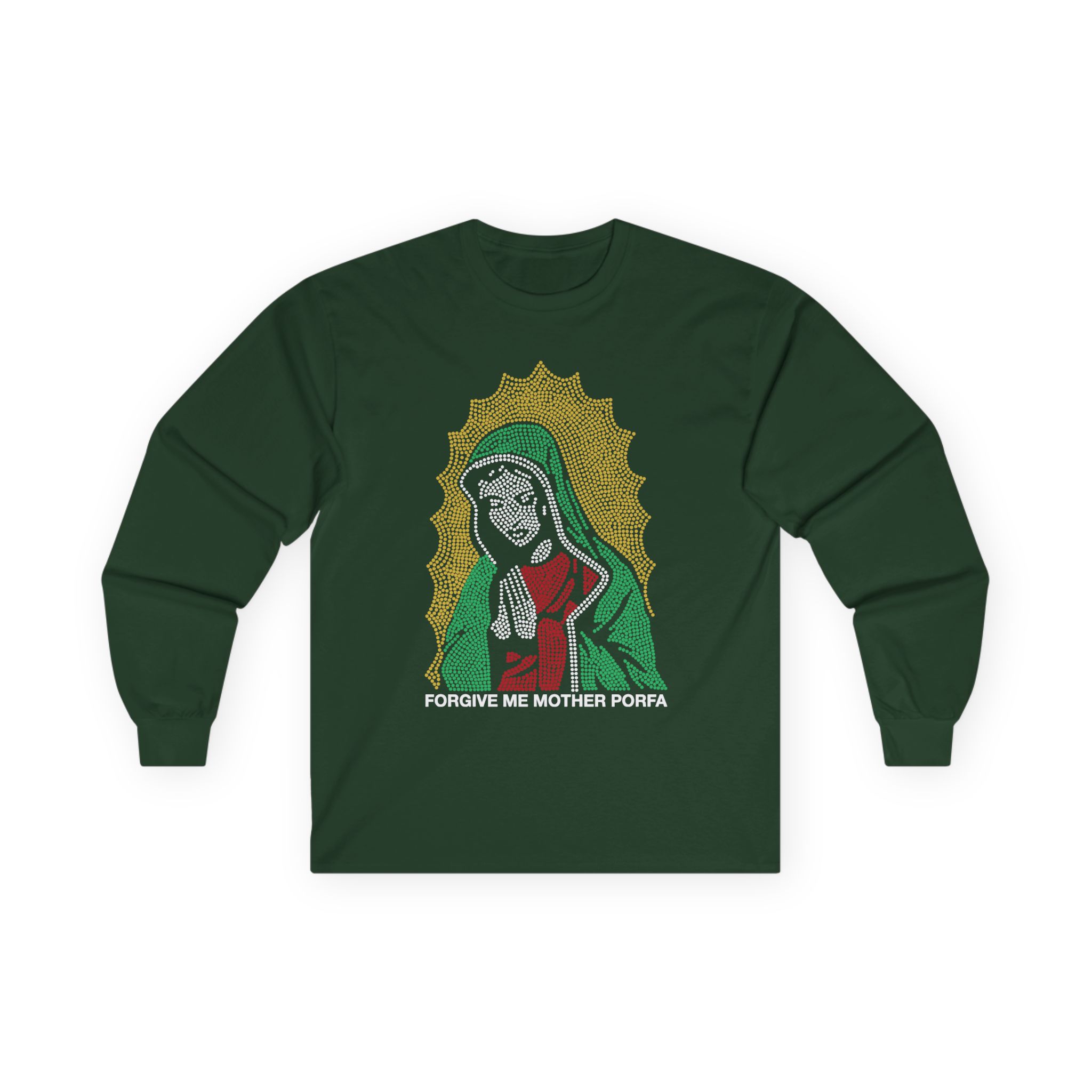 Porfa Forgive Me Mother Unisex Ultra Cotton Long Sleeve Tee