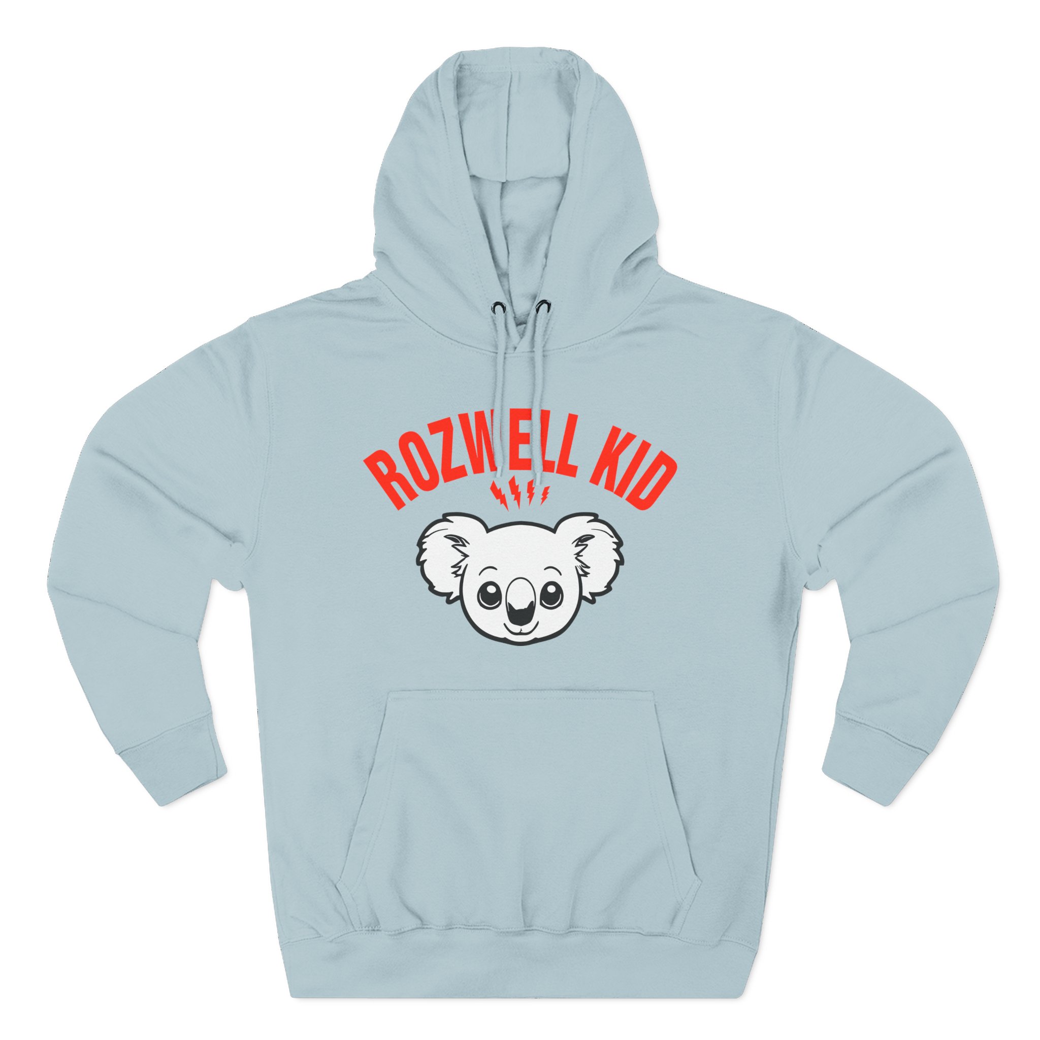 Rozwell Kid Koala Three-Panel Fleece Hoodie
