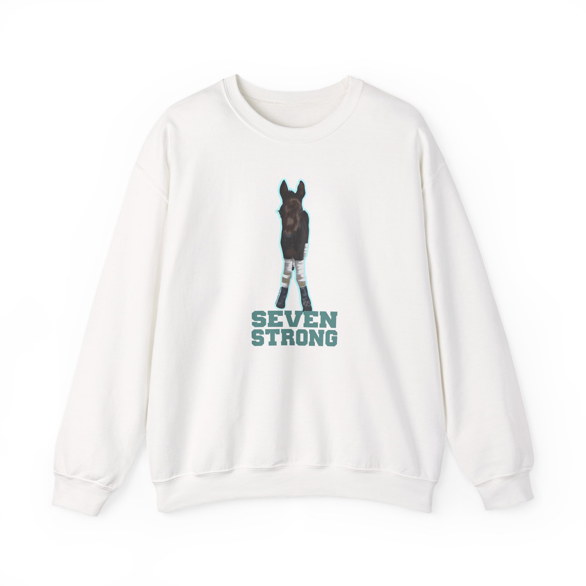 Katie Van Slyke Seven Strong Unisex Heavy Blendâ„¢ Crewneck Sweatshirt