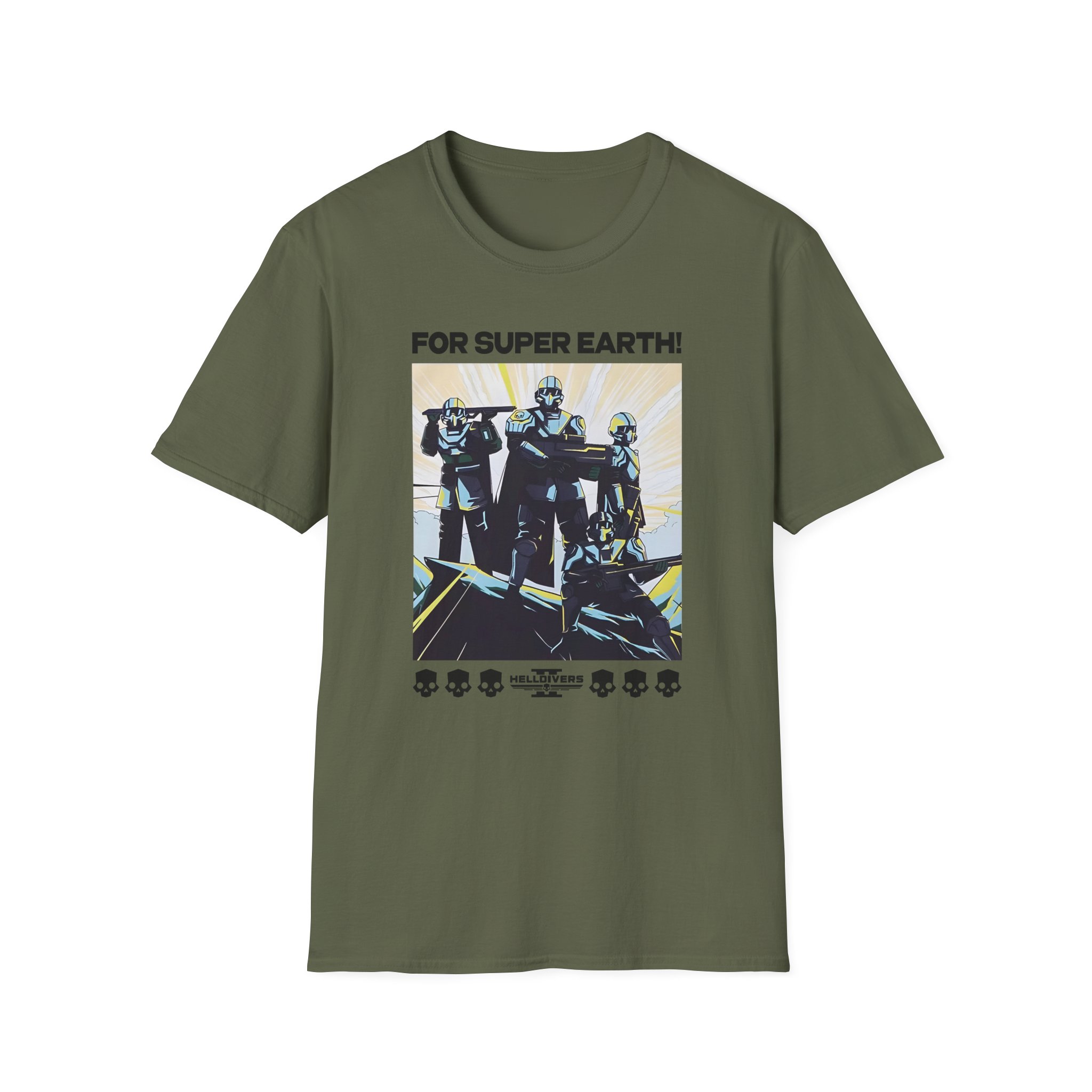 Helldivers for Democracy Unisex Softstyle T-Shirt