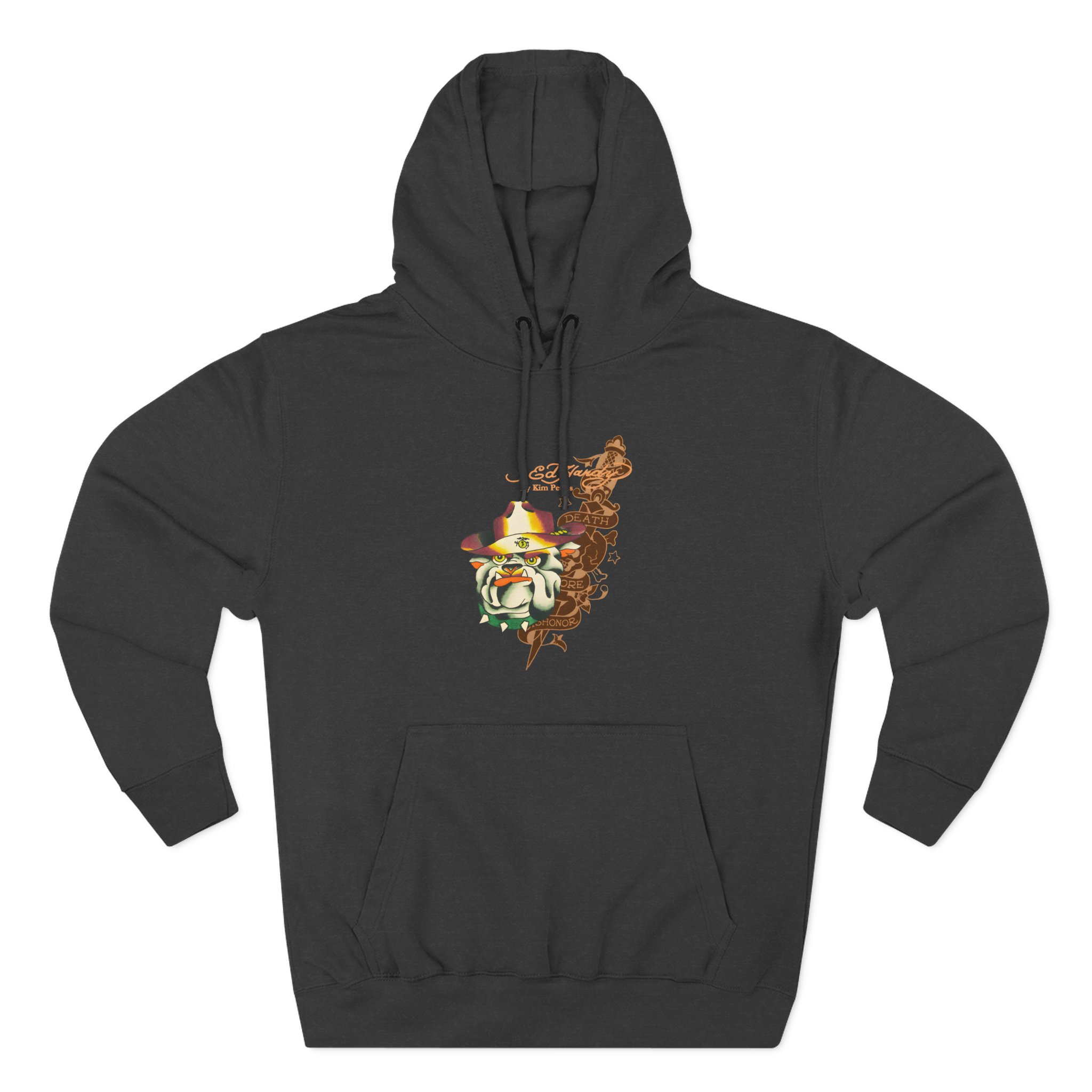 Kim Petras Bulldog Boxy Three-Panel Fleece Hoodie