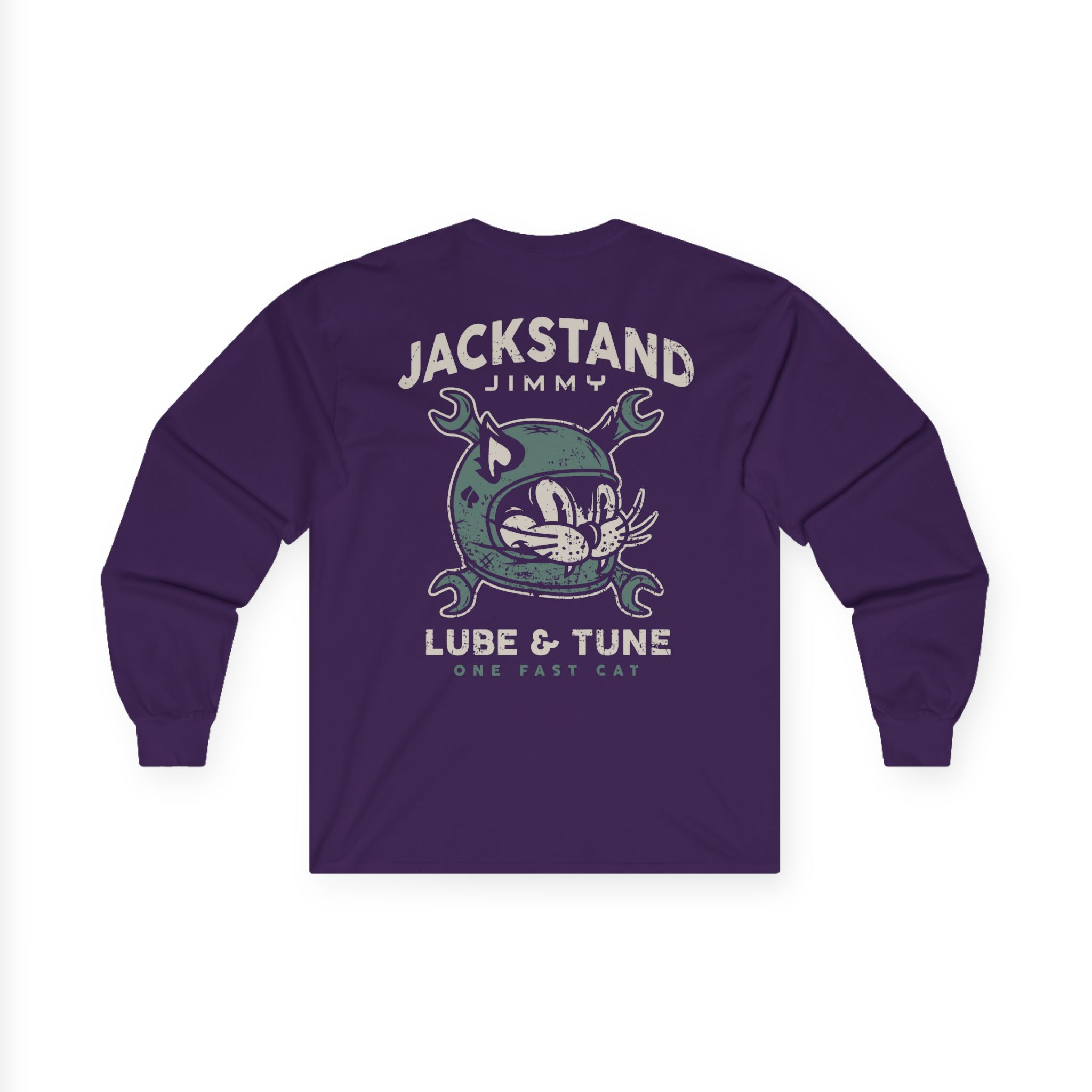 Cleetus Mcfarland Jackstand Jimmy Retro Helmet Unisex Ultra Cotton Long Sleeve Tee