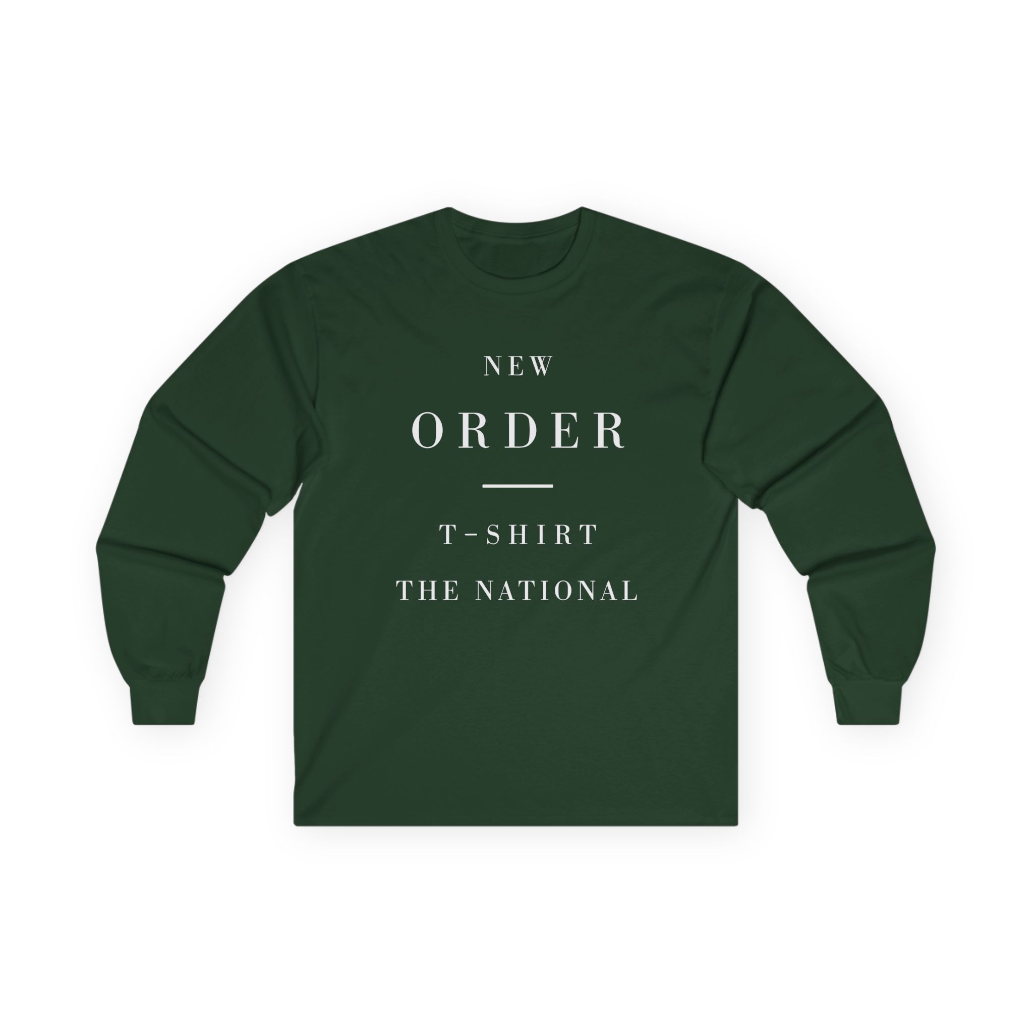 The National New Order Unisex Ultra Cotton Long Sleeve Tee