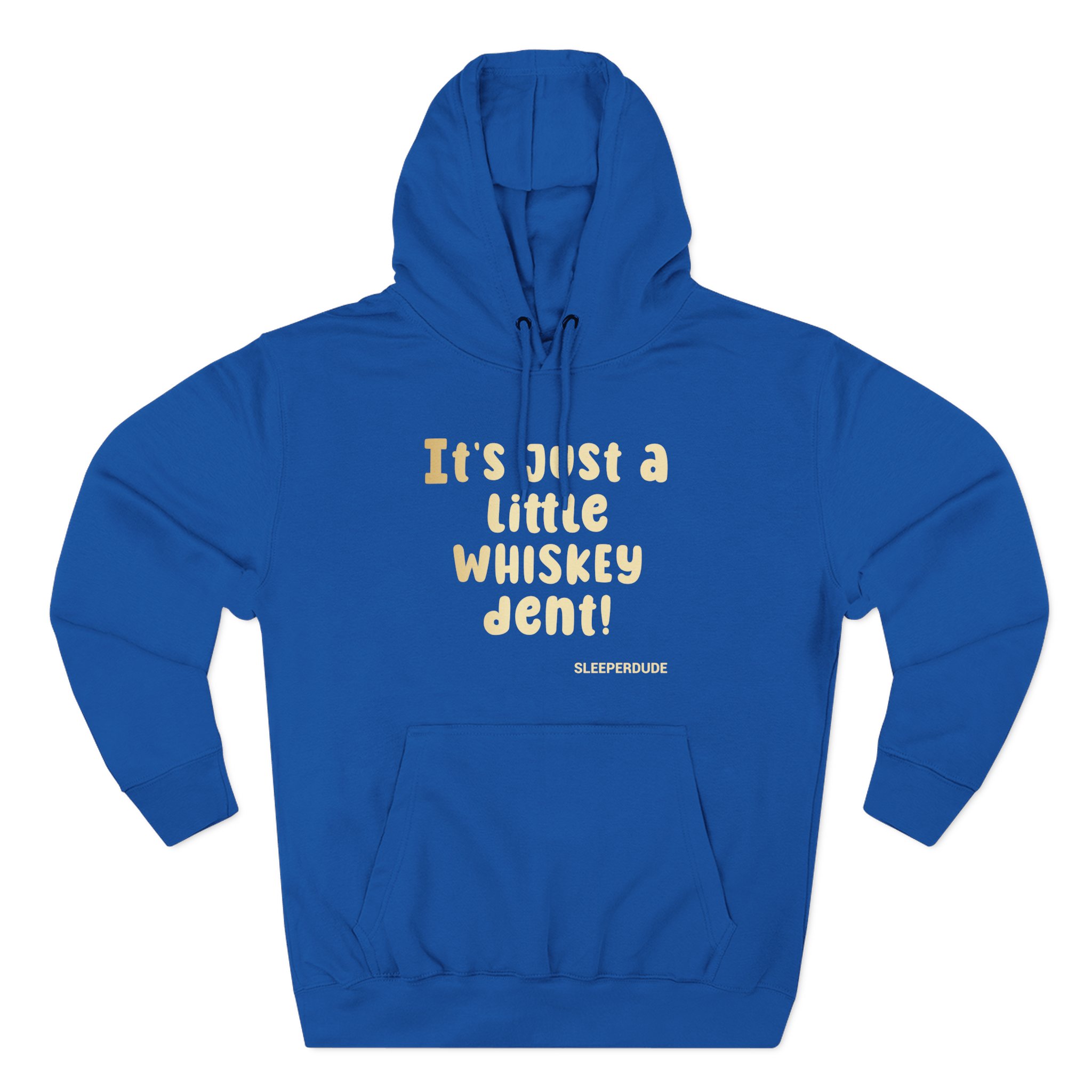 Sleeperdude Whiskey Dent Three-Panel Fleece Hoodie