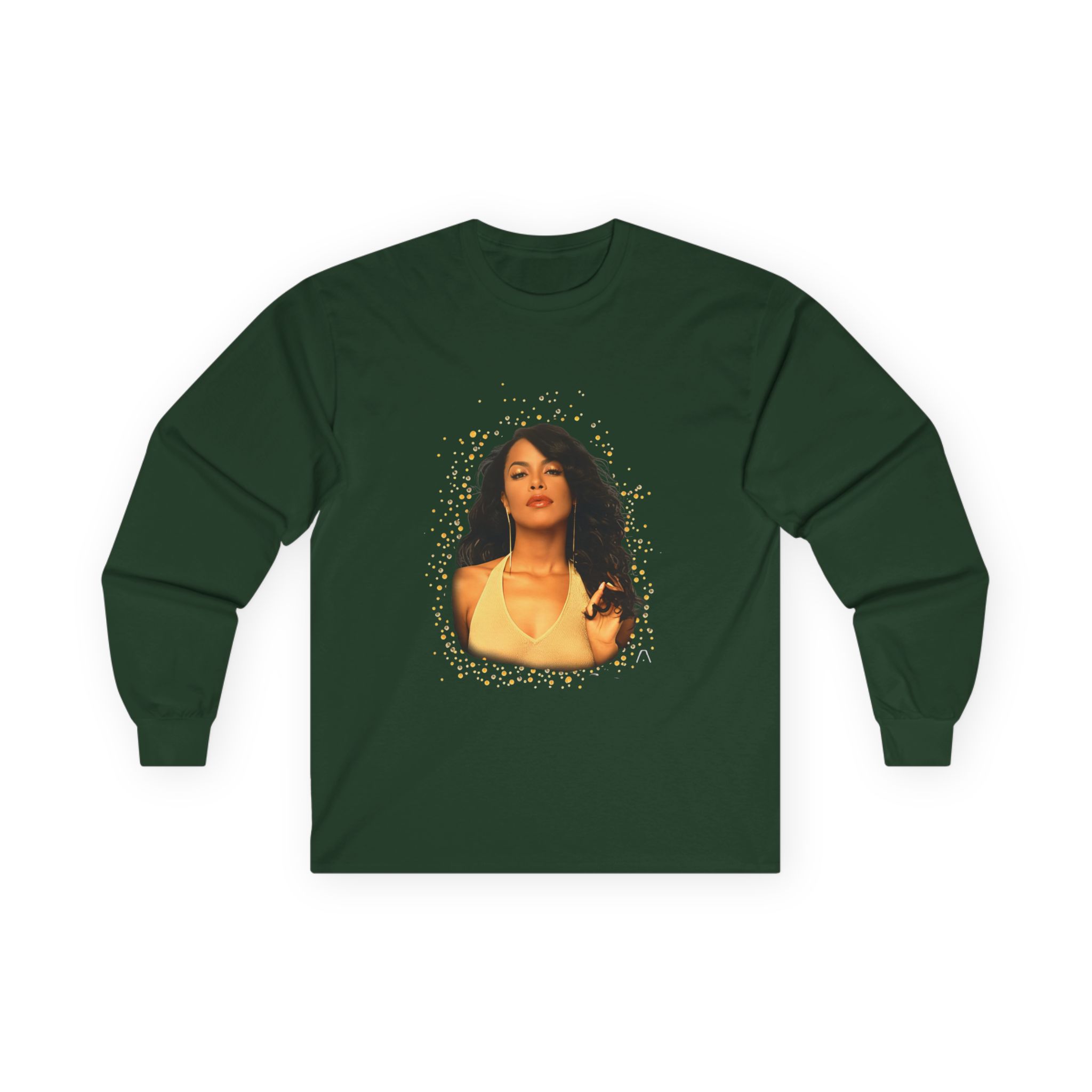 Aaliyah Self Titled Portrait Unisex Ultra Cotton Long Sleeve Tee