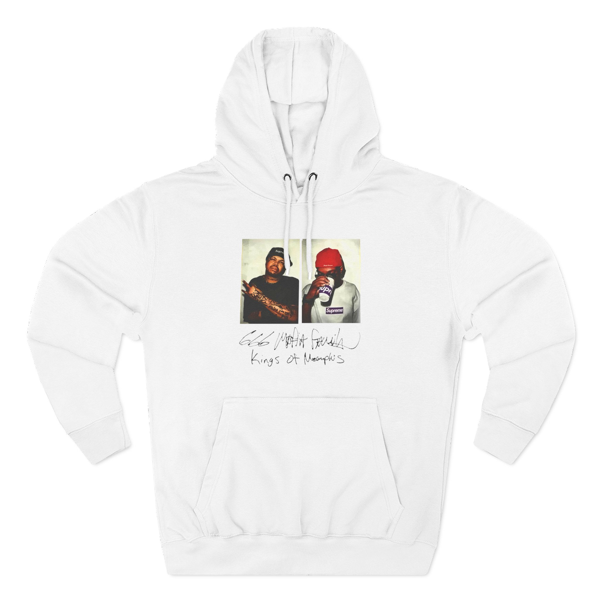 Three 6 Mafia Three-Panel Fleece Hoodie