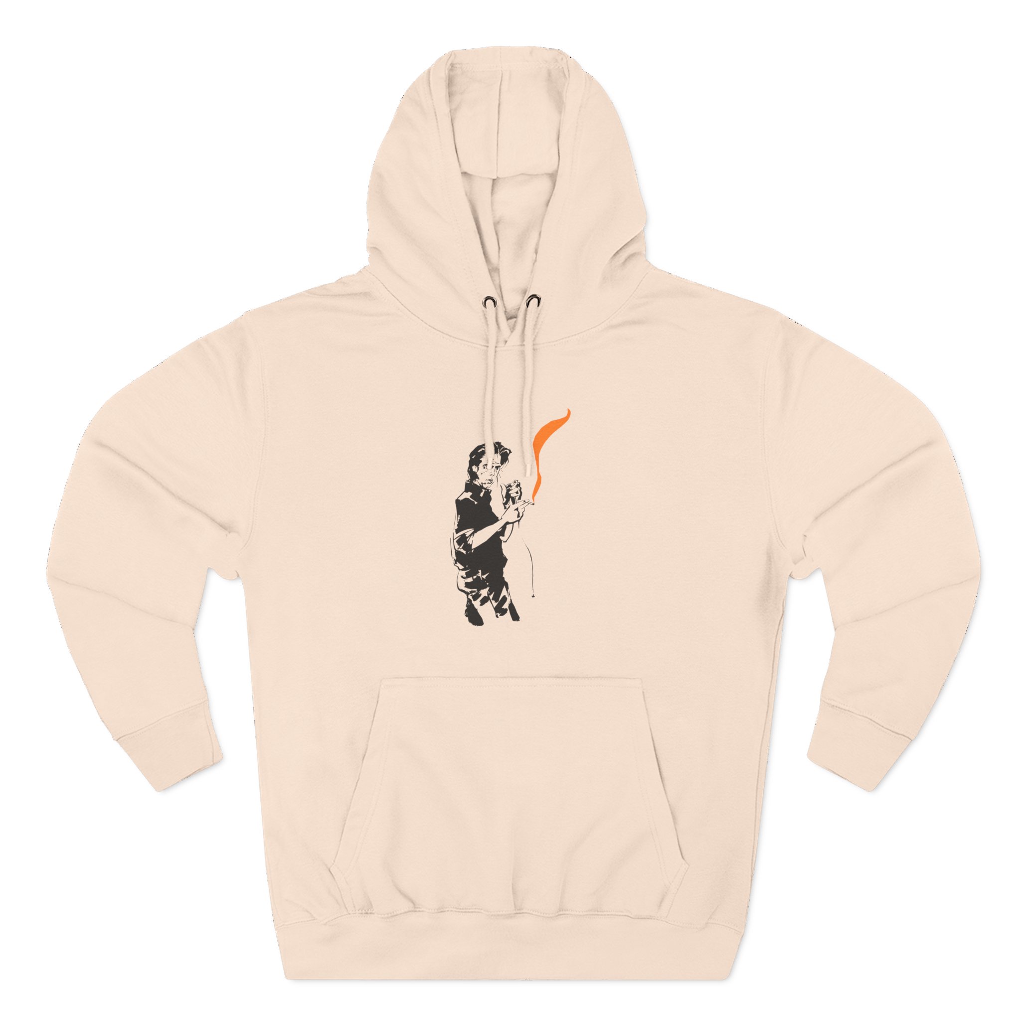 Nick Cave Smoking Three-Panel Fleece Hoodie
