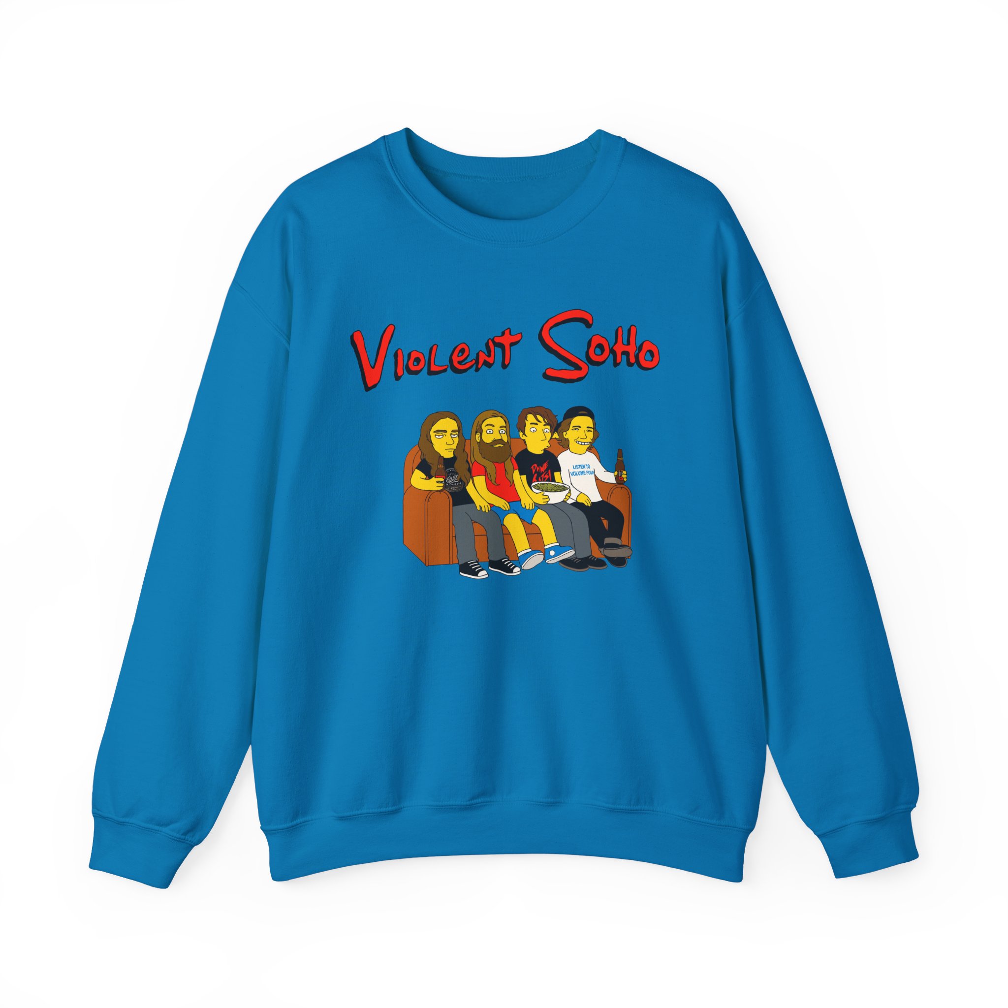 Violent Soho Springfield 4122 Unisex Heavy Blendâ„¢ Crewneck Sweatshirt