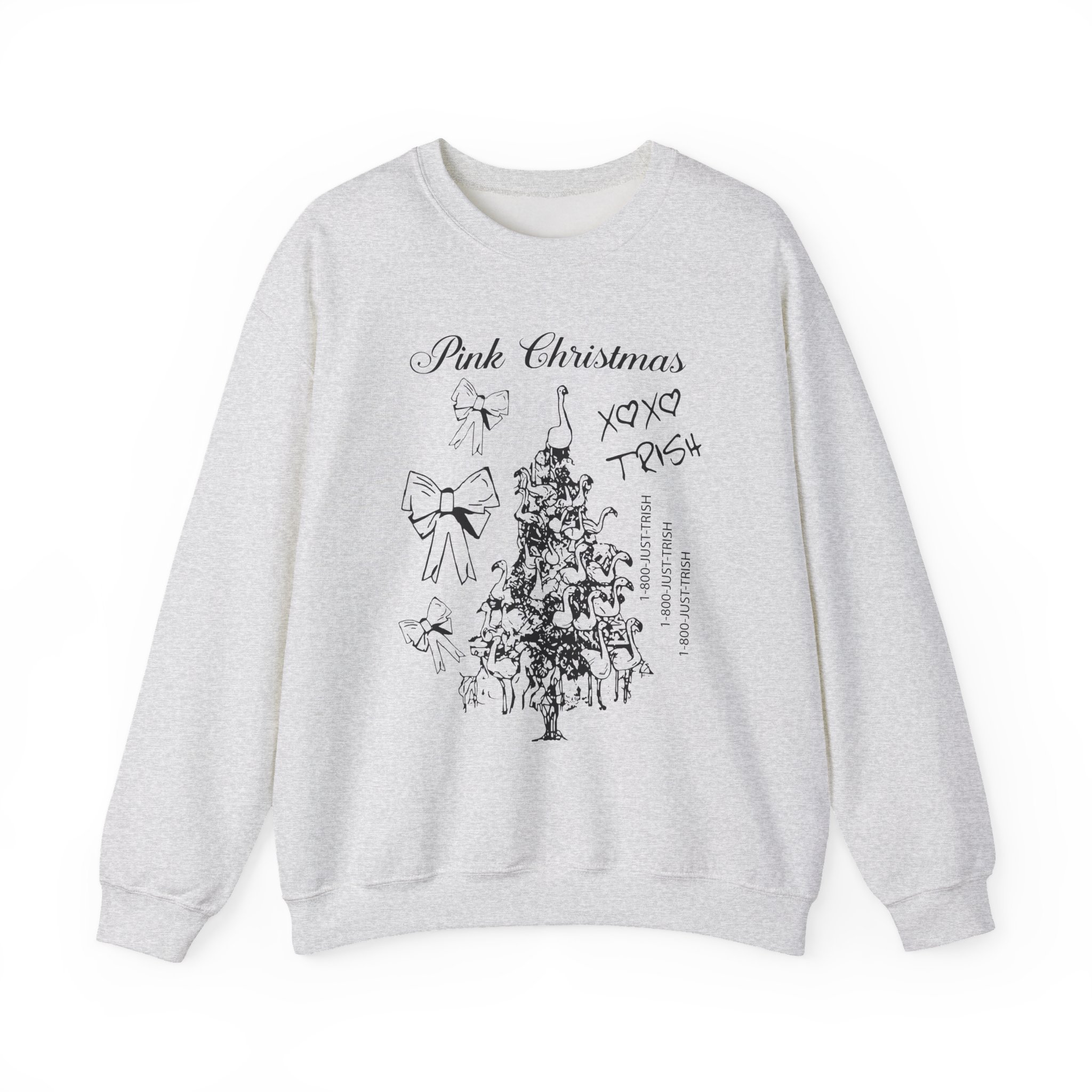 Trisha Paytas Christmas Unisex Heavy Blendâ„¢ Crewneck Sweatshirt