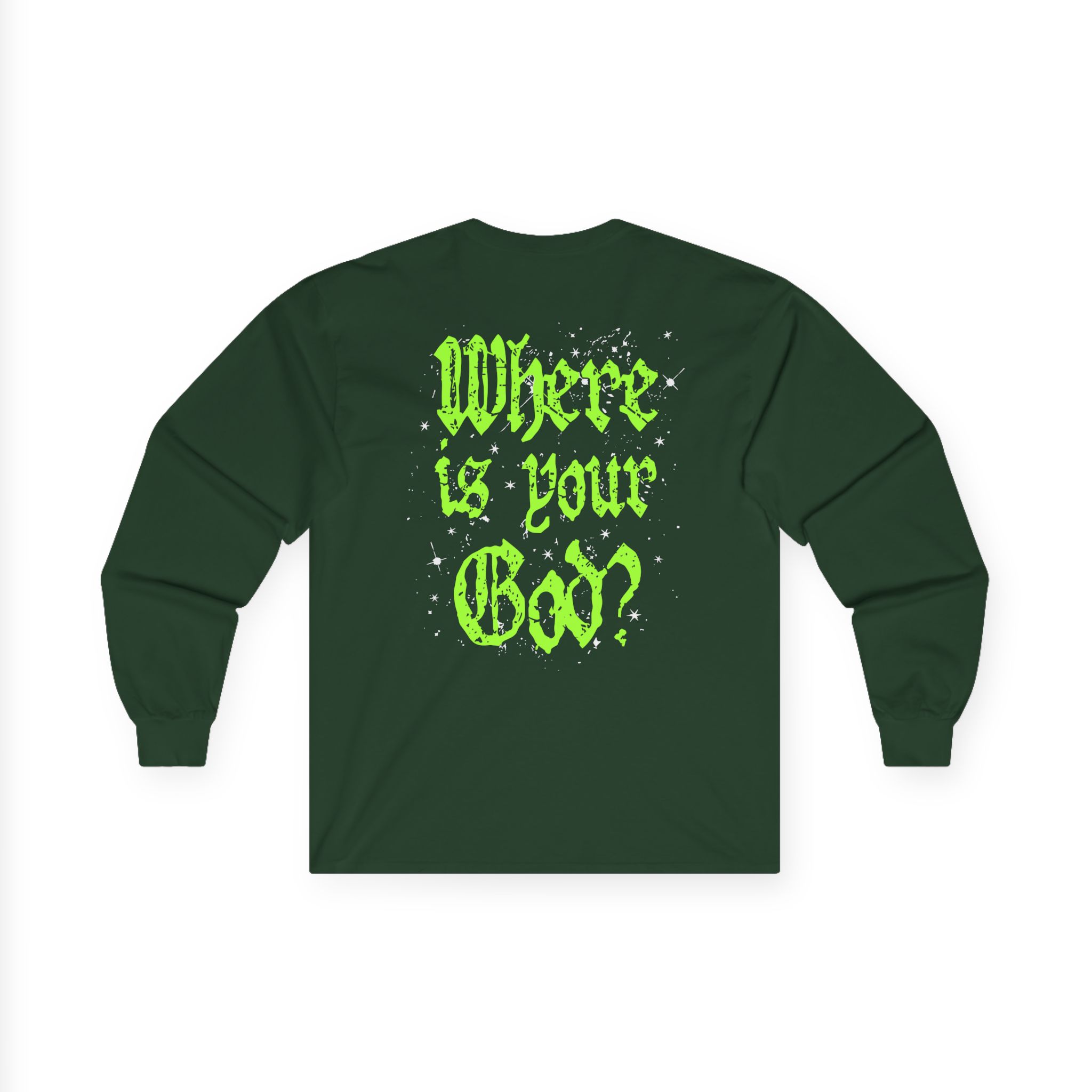 Suicide Silence Unanswered Neon Unisex Ultra Cotton Long Sleeve Tee