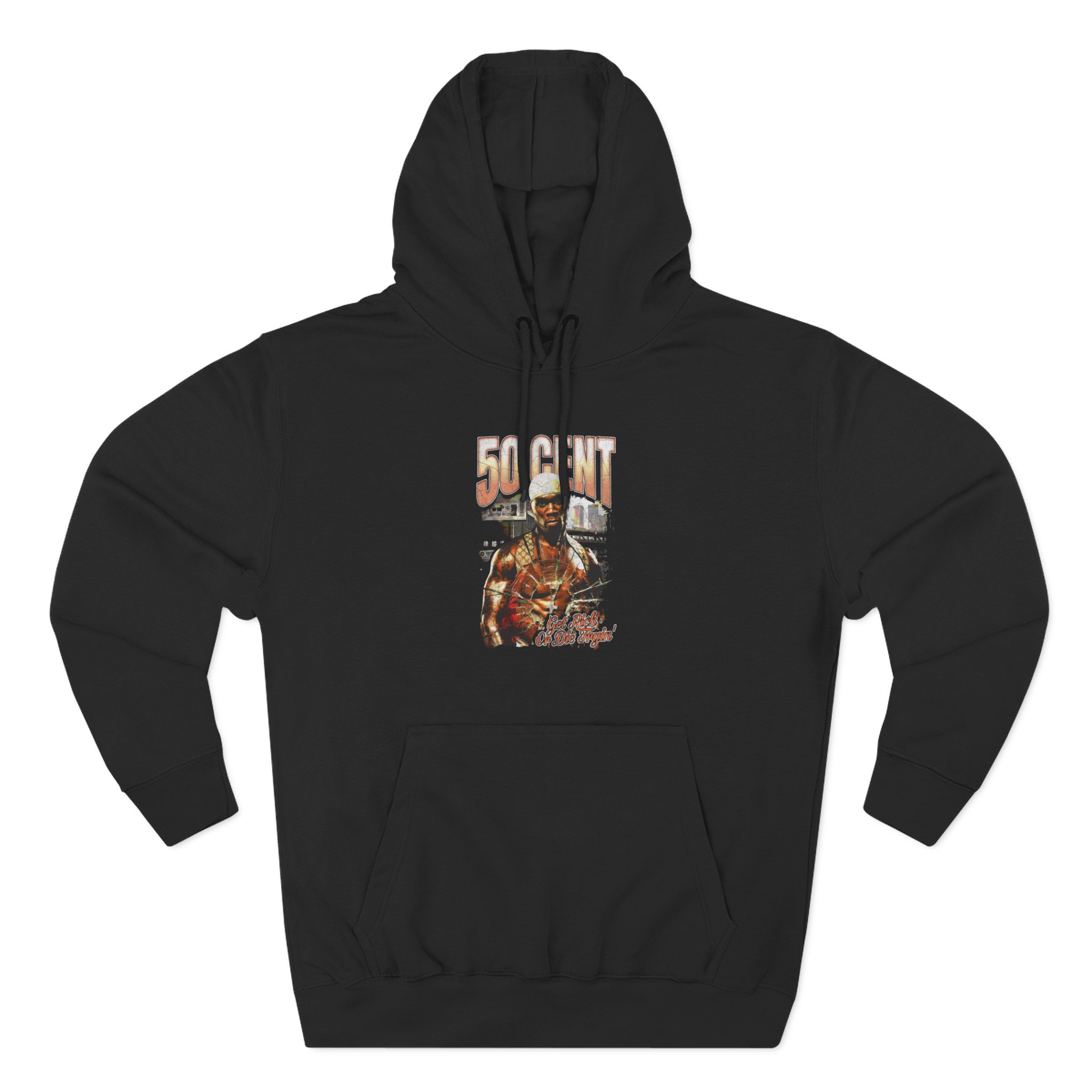 50 Cent Get Rich or Die Tryin Three-Panel Fleece Hoodie