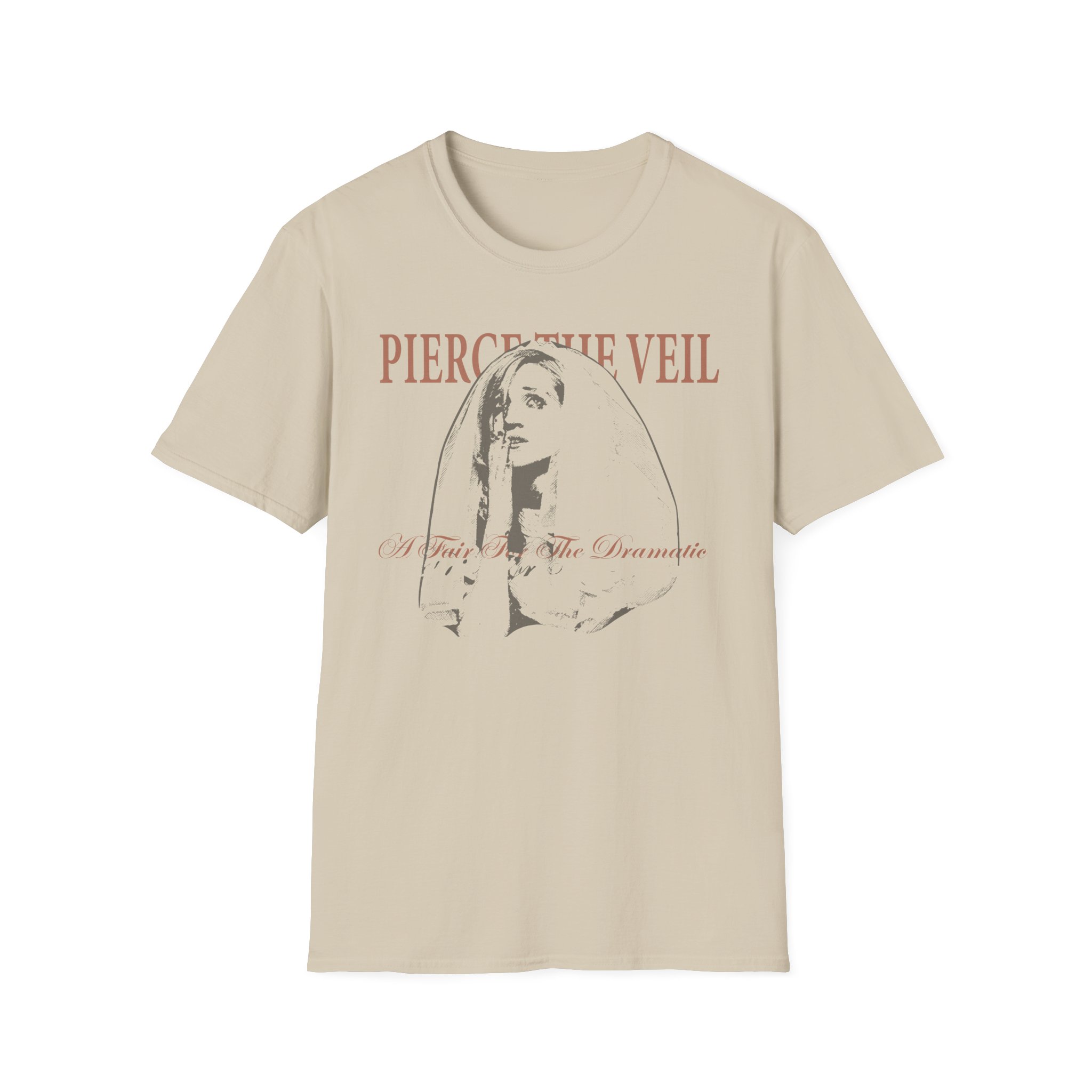 Pierce the Veil a Flair for the Dramatic Crying Bride Unisex Softstyle T-Shirt