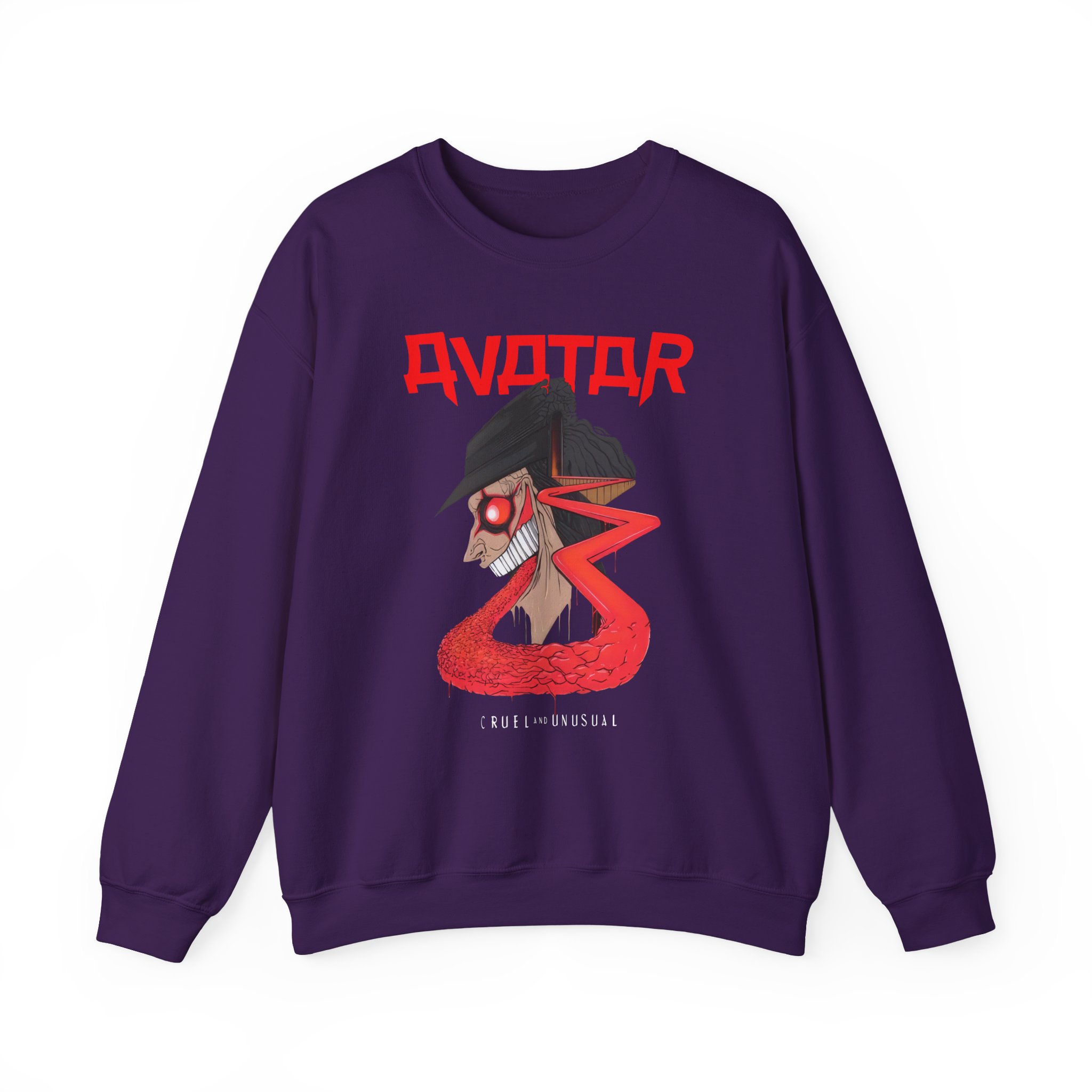 Avatar Band Cruel and Unusual Unisex Heavy Blendâ„¢ Crewneck Sweatshirt