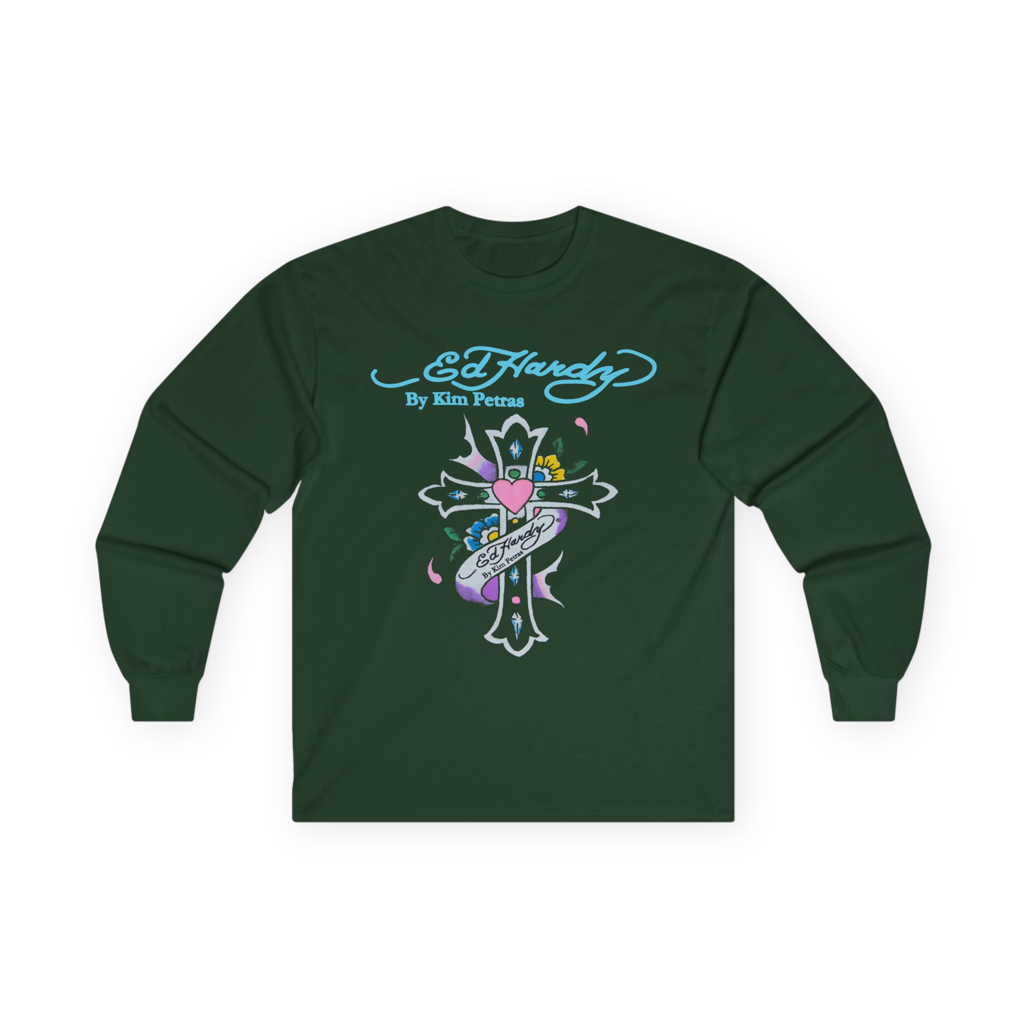 Kim Petras Cross Cut Off Unisex Ultra Cotton Long Sleeve Tee