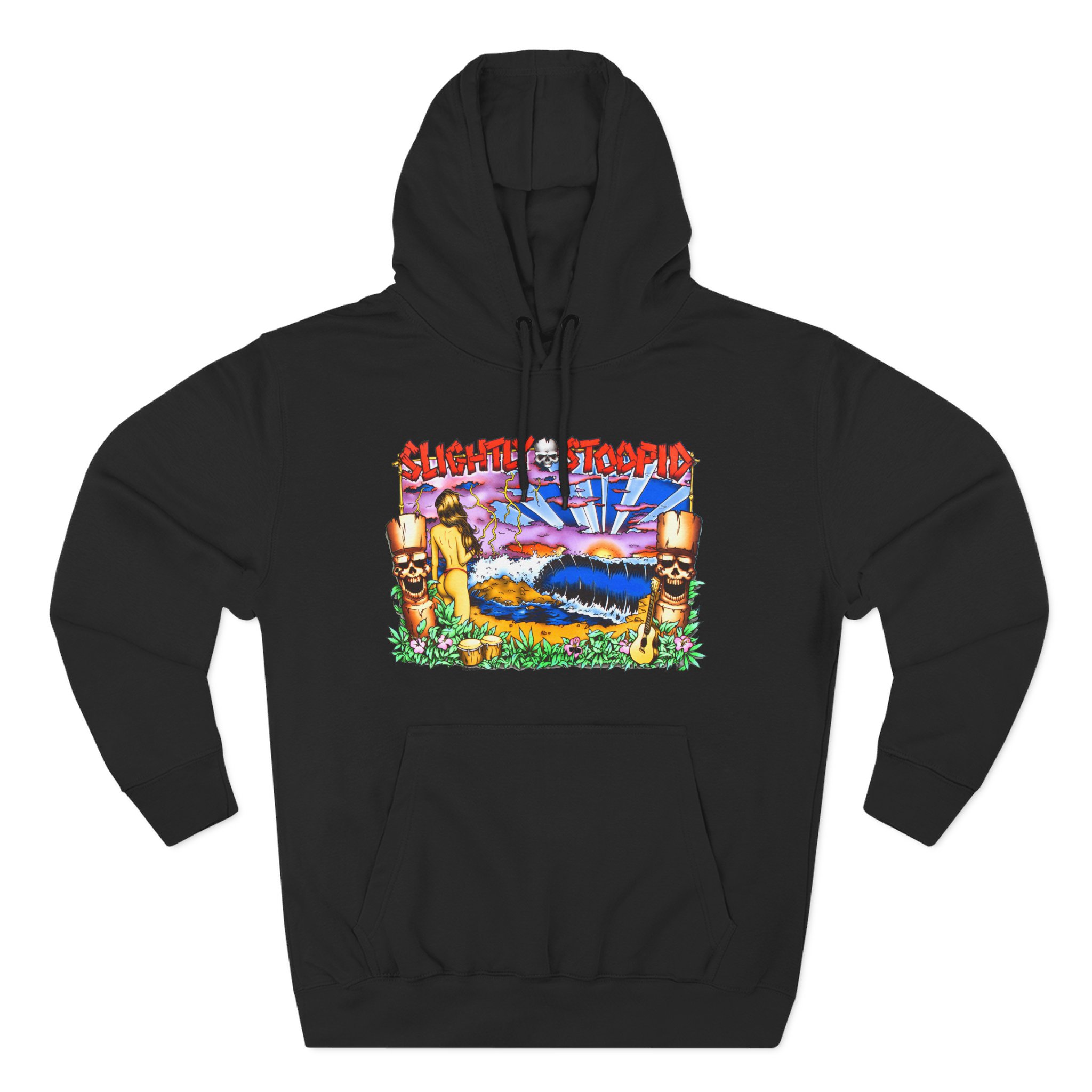 Slightly Stoopid Tiki Three-Panel Fleece Hoodie