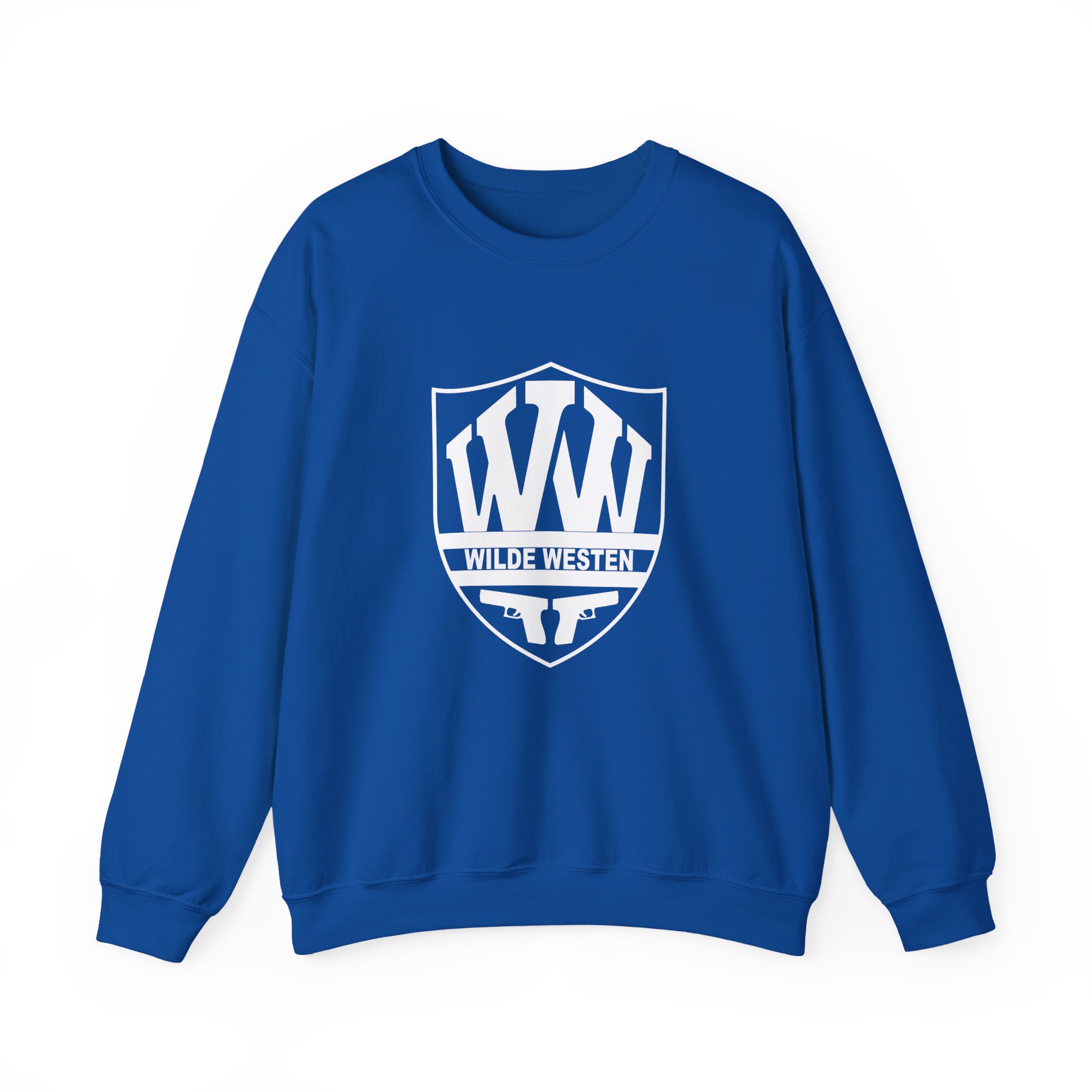 Mula B Louis Wilde Westen Logo Unisex Heavy Blendâ„¢ Crewneck Sweatshirt