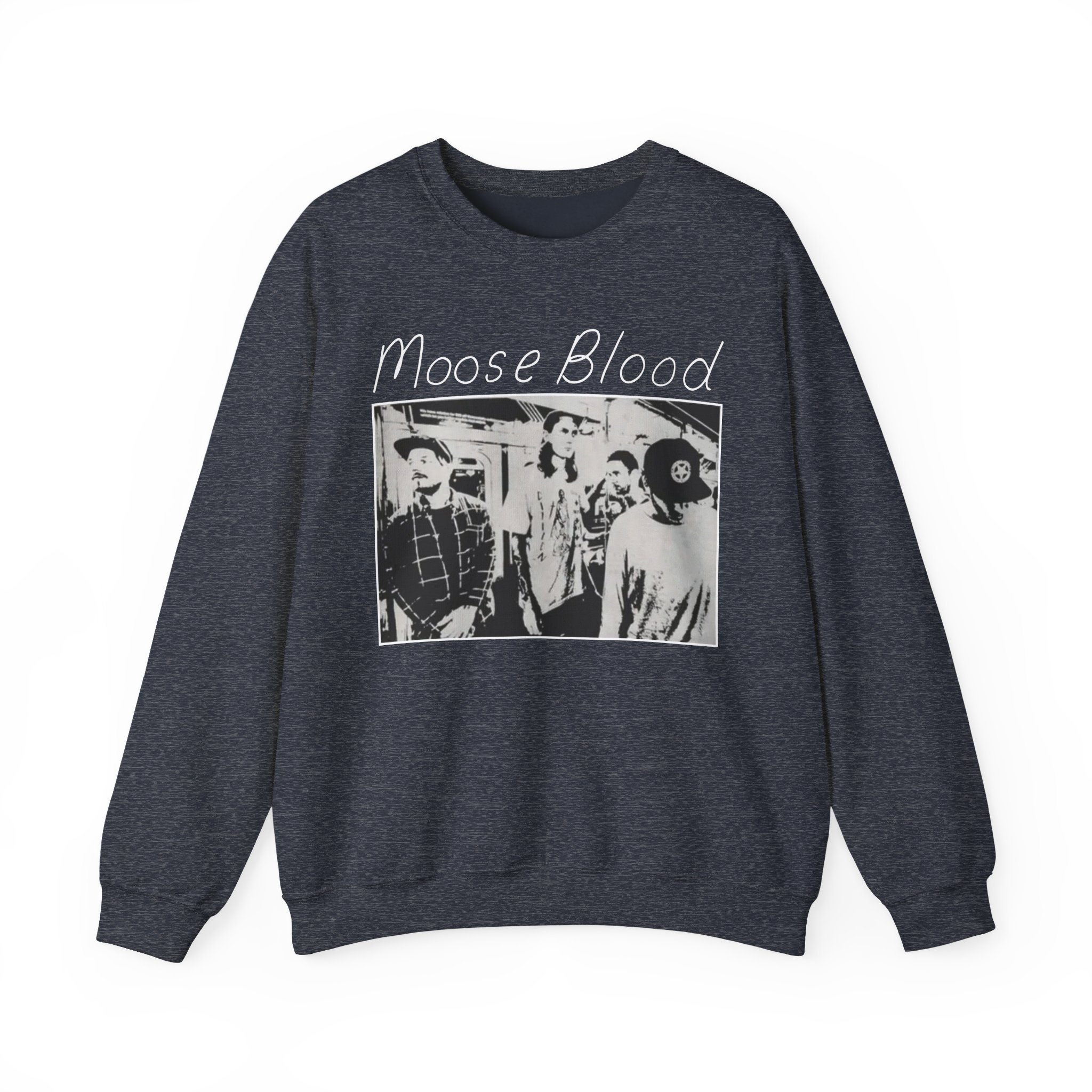 Moose Blood Subway Unisex Heavy Blendâ„¢ Crewneck Sweatshirt