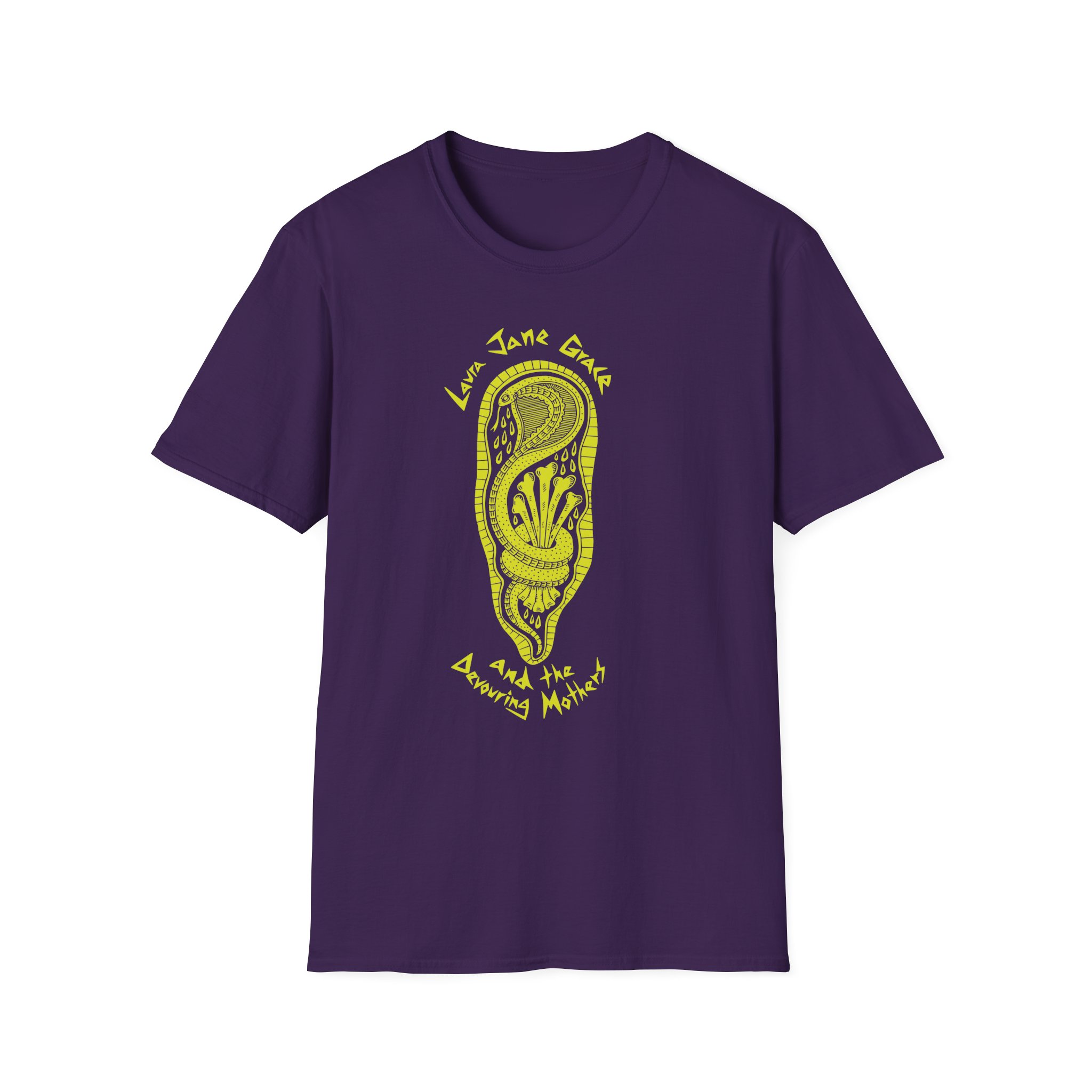 Laura Jane Grace Snake&bones Unisex Softstyle T-Shirt