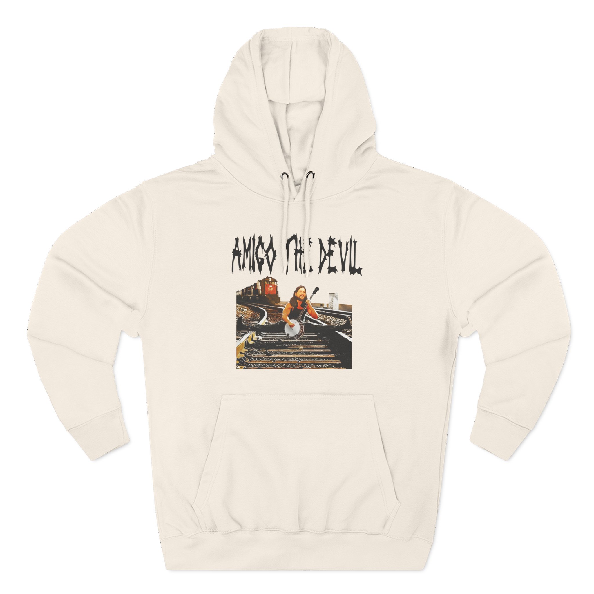 Amigo the Devil Three-Panel Fleece Hoodie
