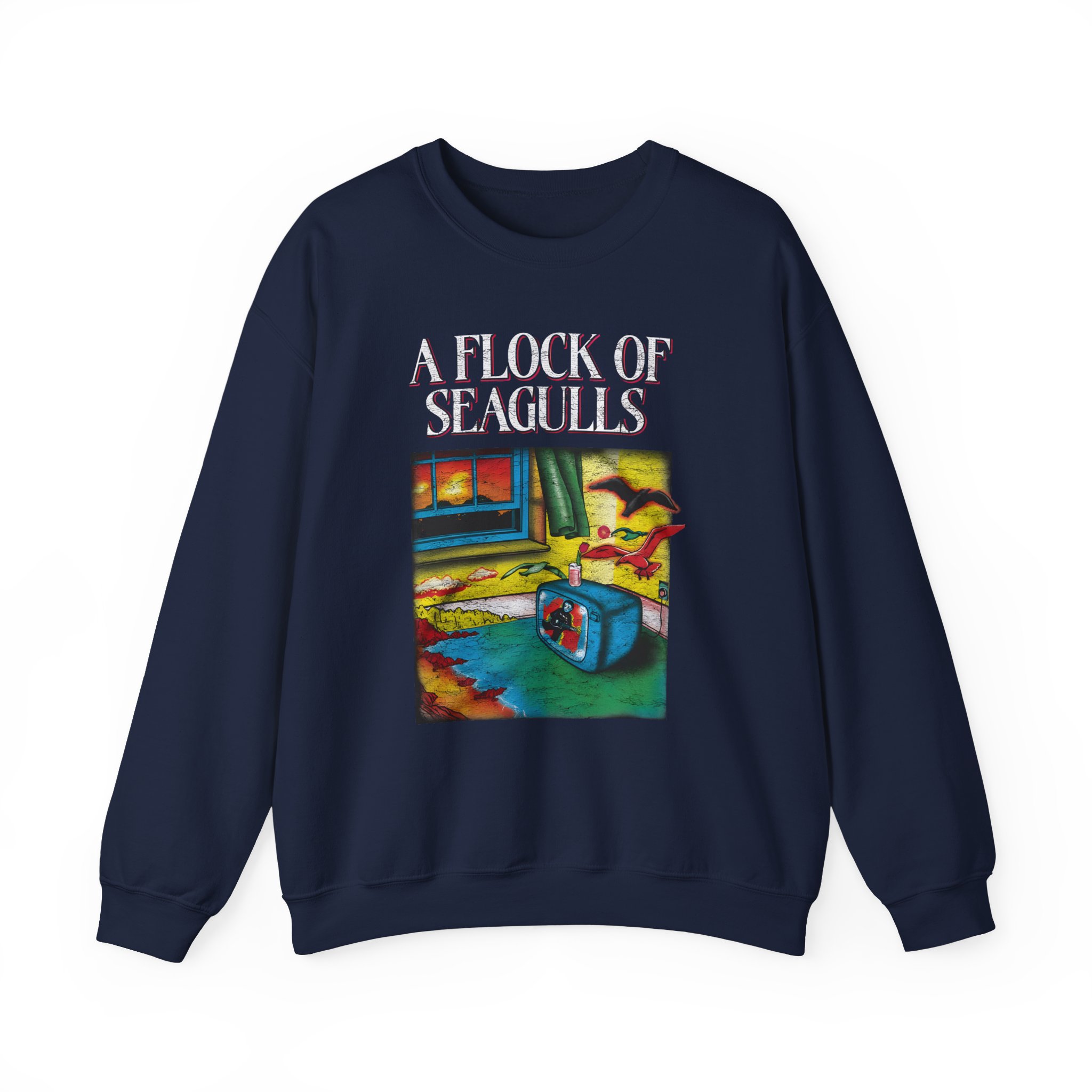 A Flock of Seagulls I Ran Tour Unisex Heavy Blendâ„¢ Crewneck Sweatshirt