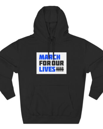 Will Smith March for Our Lives Three-Panel Fleece Hoodie