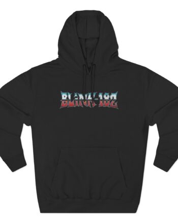 Blink 182 World Tour Three-Panel Fleece Hoodie