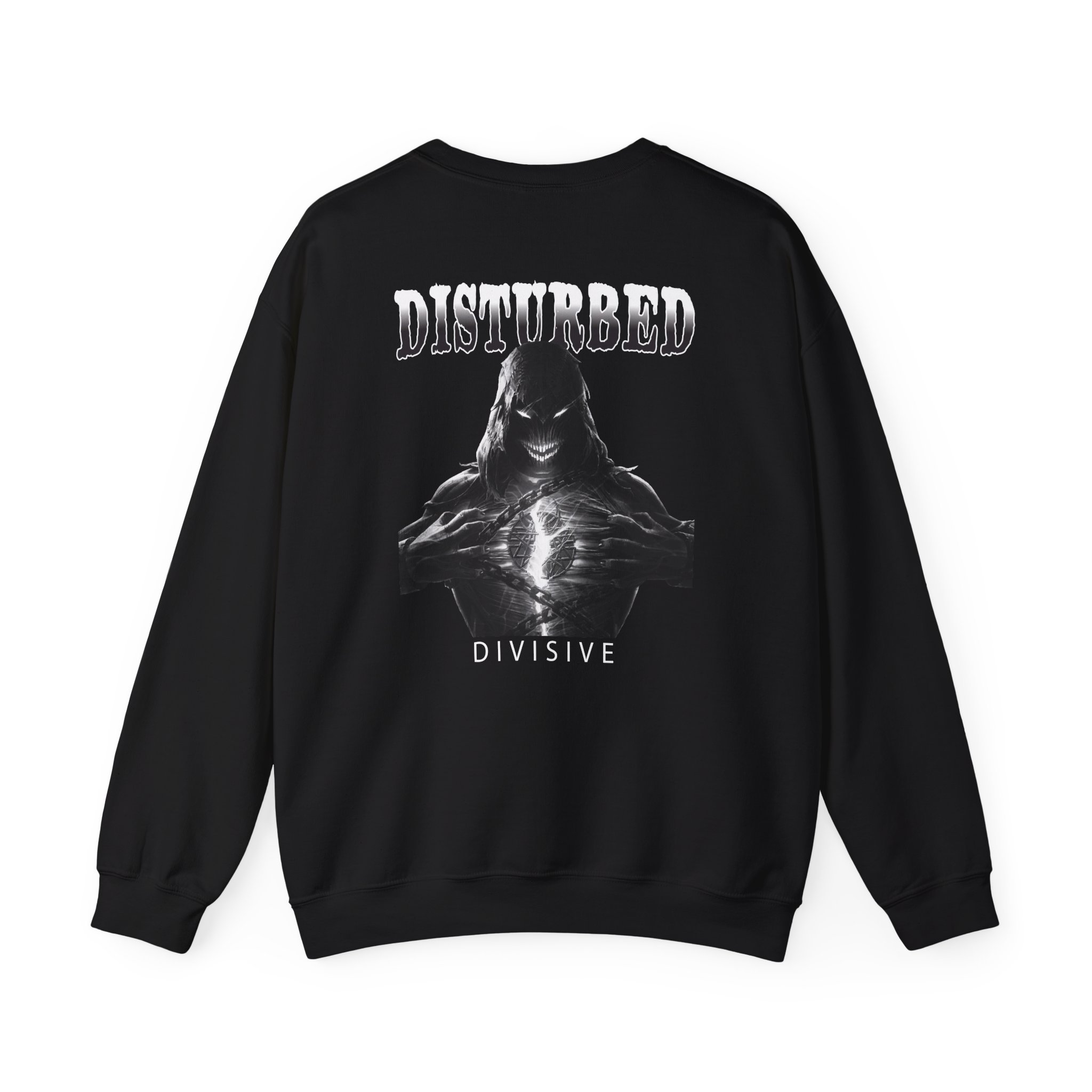 Disturbed Divisive Unisex Heavy Blendâ„¢ Crewneck Sweatshirt