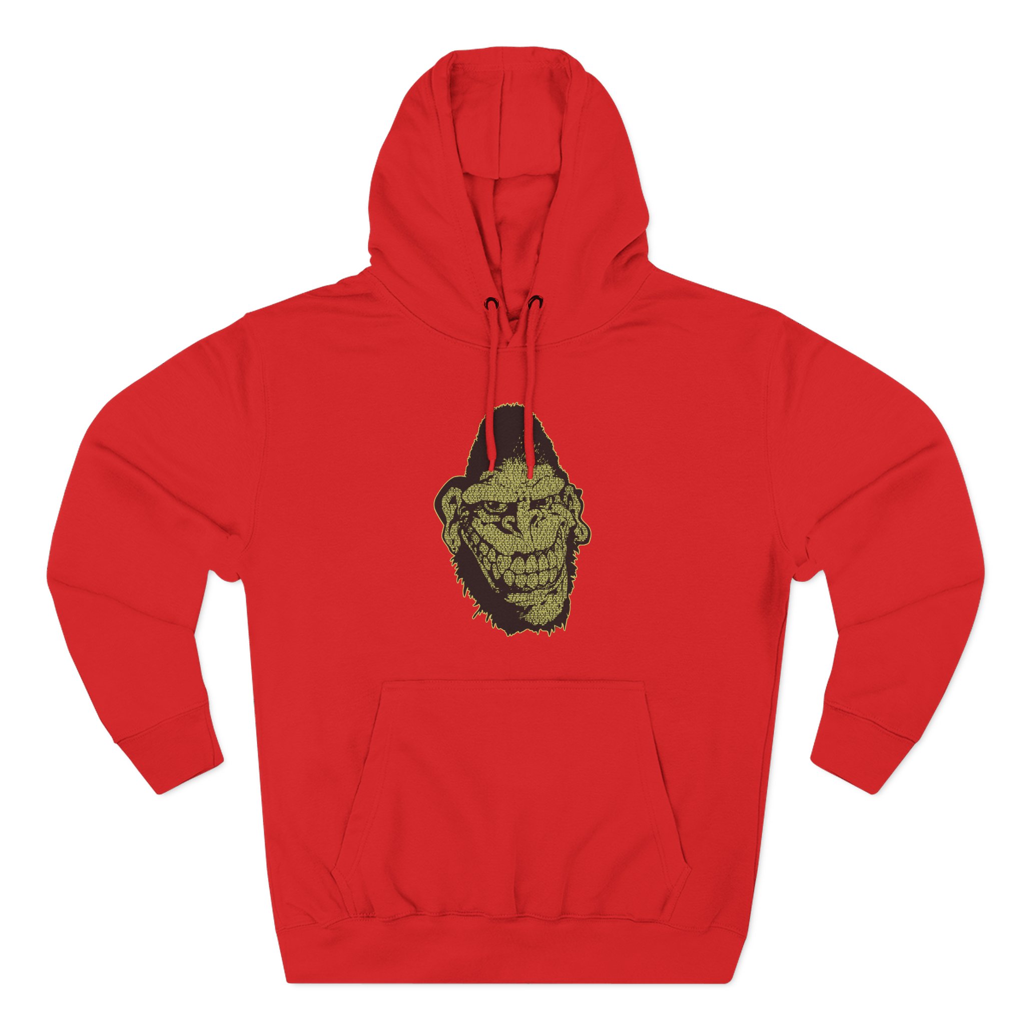Gorilla Biscuits Lyric Head Three-Panel Fleece Hoodie