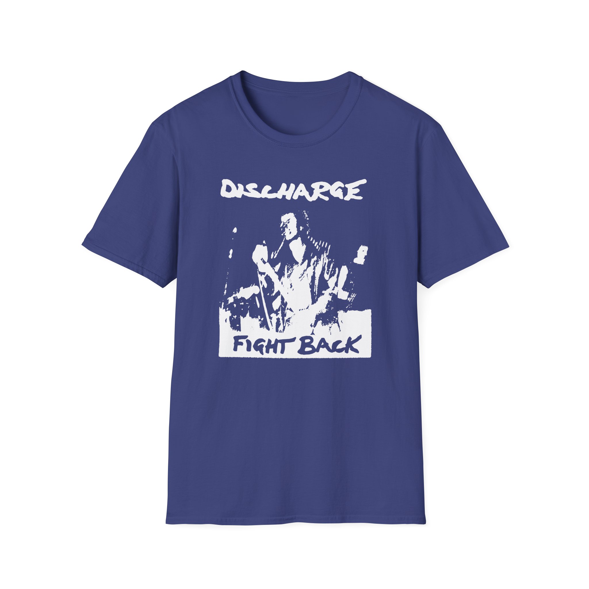 Discharge Fight Back Unisex Softstyle T-Shirt