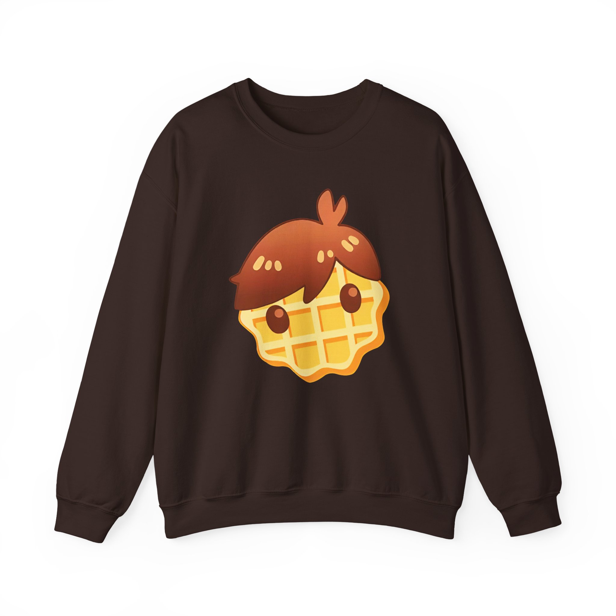 Grian Waffle Head Unisex Heavy Blendâ„¢ Crewneck Sweatshirt