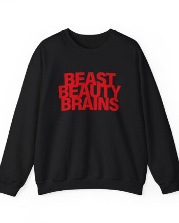 Ilona Maher Beast Beauty Brains Iconic Unisex Heavy Blend™ Crewneck Sweatshirt