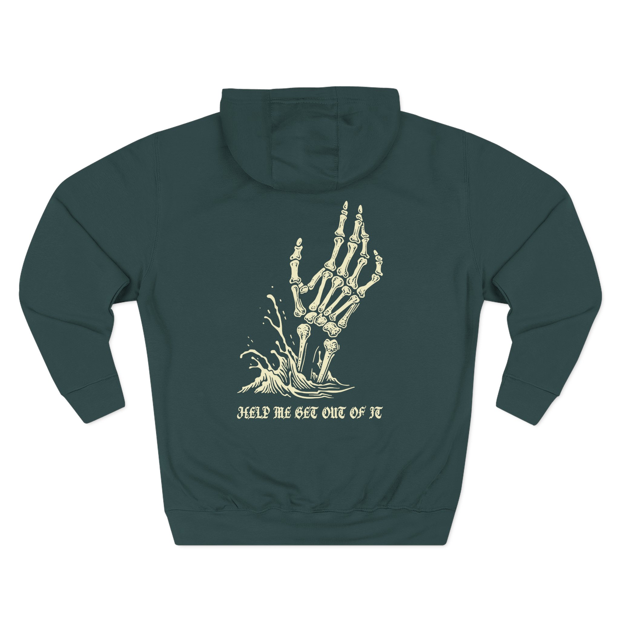 Paleface Help Me Get Out of It Three-Panel Fleece Hoodie
